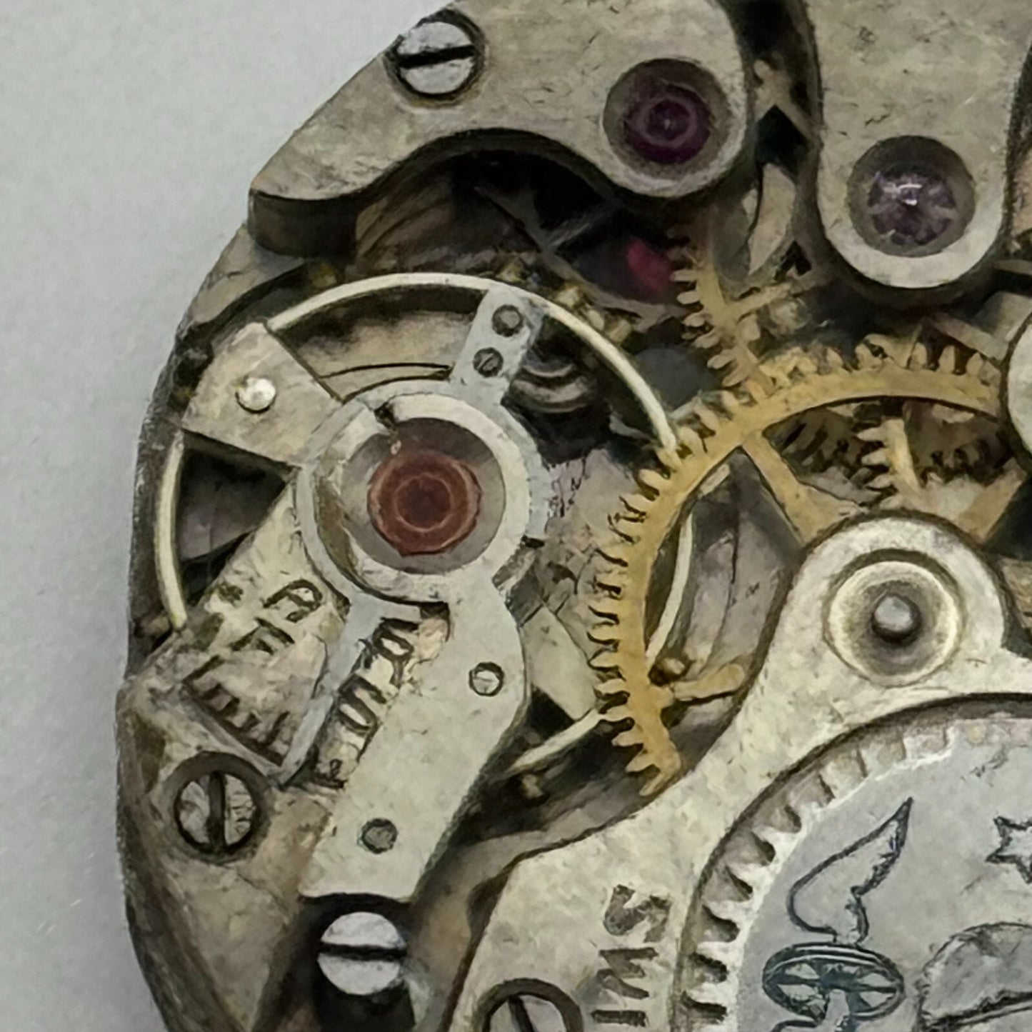 23.7mm Running Rotary AS 340 Manual Wind Watch Movement Swiss Vintage PARTS