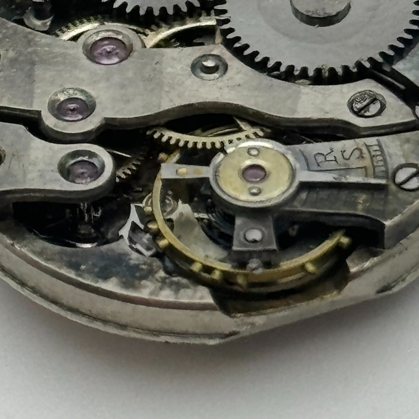 23.6mm Balance Ok FHF Patent 51482 Manual Wind Watch Movement Swiss Made PARTS