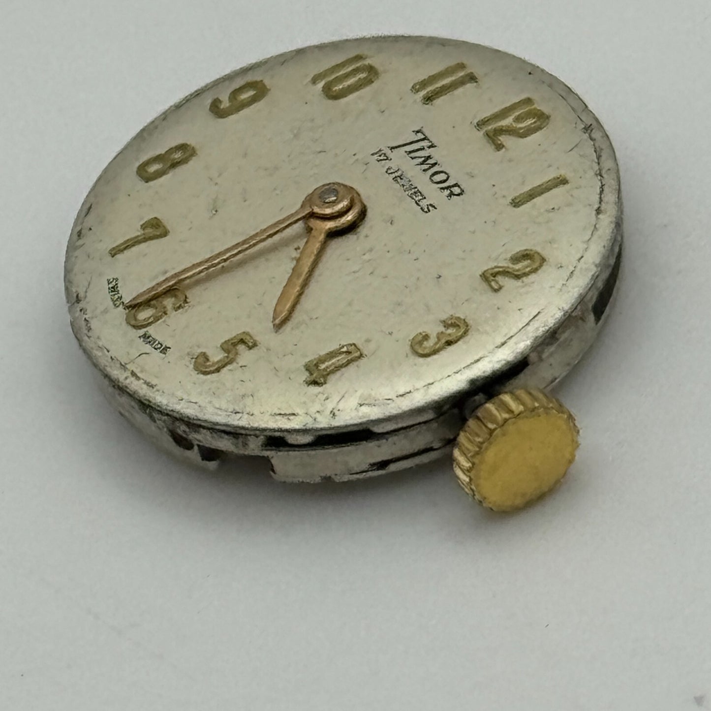 17.5mm Ladies Timor Felsa F 4022 Manual Wind Watch Movement Swiss Vintage PARTS