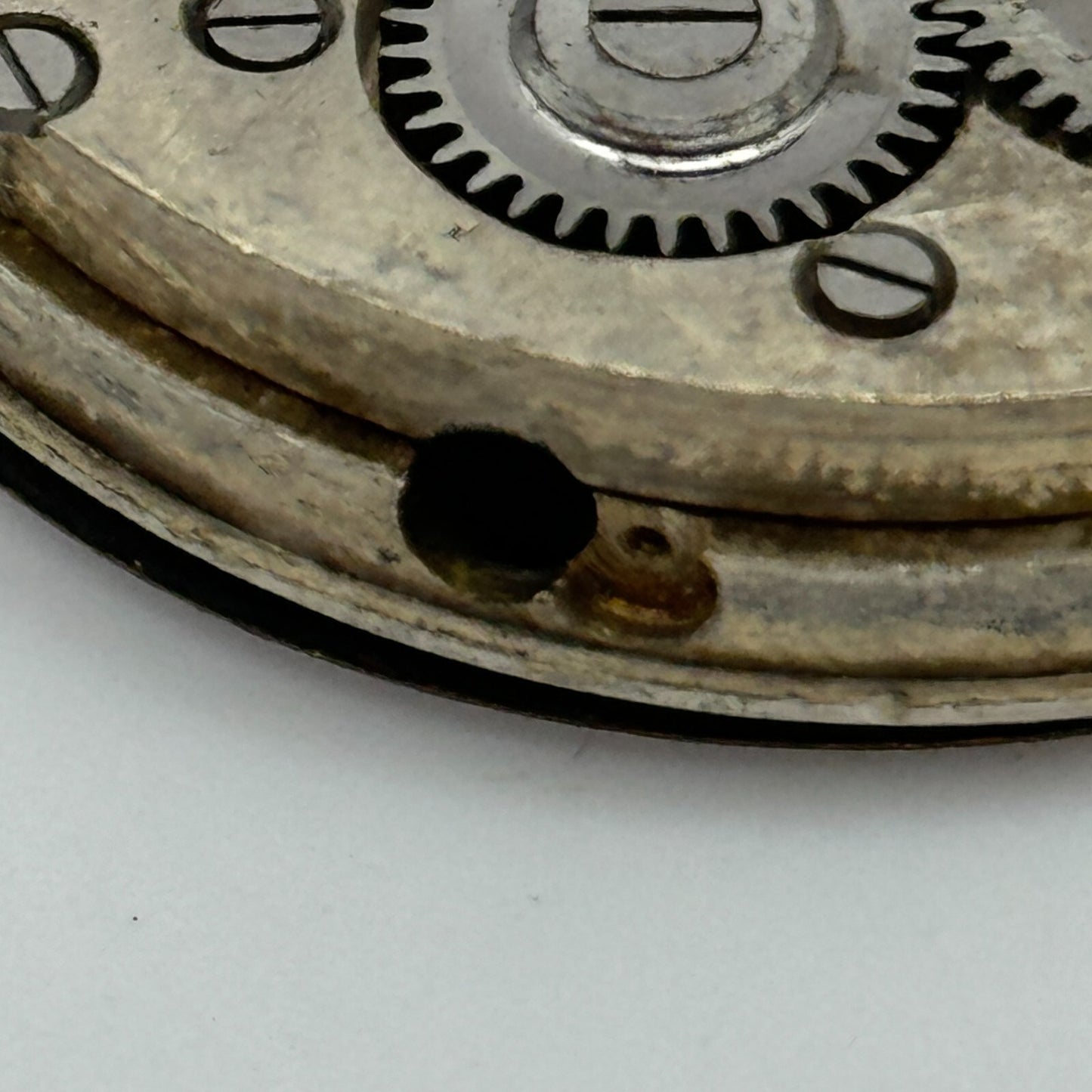 43.1mm Vintage 15 Jewels Swiss 3 Adjus Sub Seconds Pocket Watch Movement PARTS