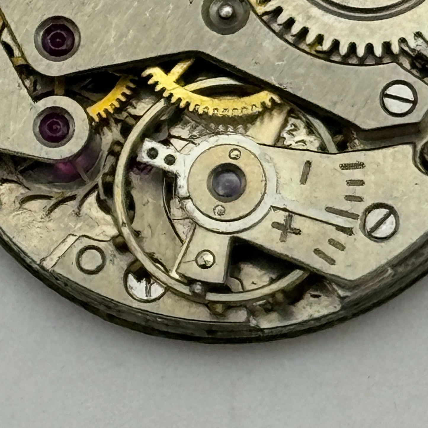 23.6mm Avia AS 1002 984 Balance Ok Watch Movement Swiss Vintage PARTS SPARES