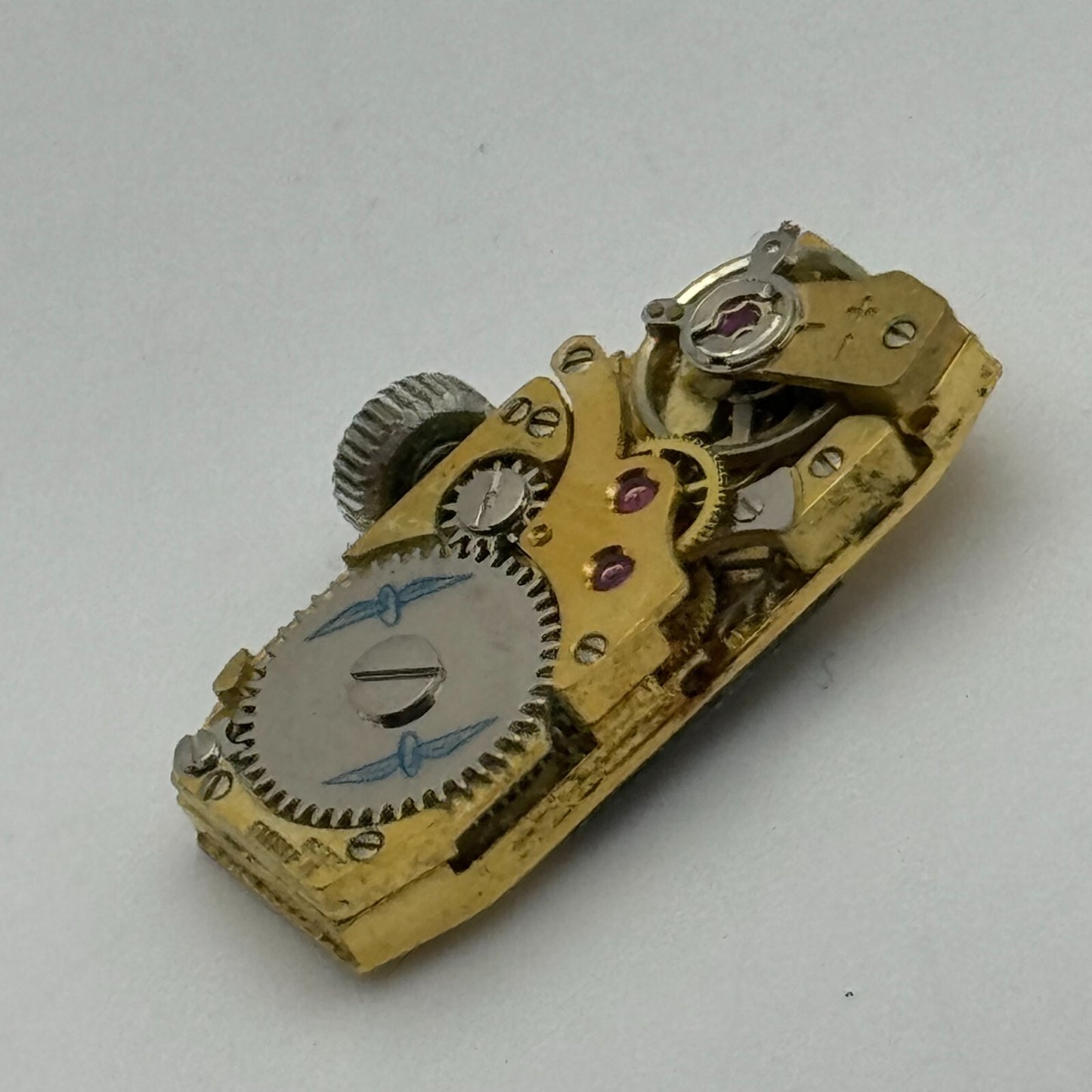 9mm Rotary Ladies FHF 59-21 Manual Wind Swiss Watch Movement Vintage FOR PARTS