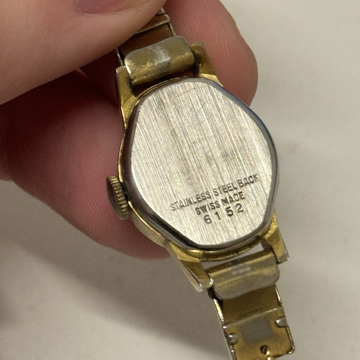 17mm Vintage Ladies Lucerne Cal 5601 Manual Cocktail Heart Watch NON WORKING