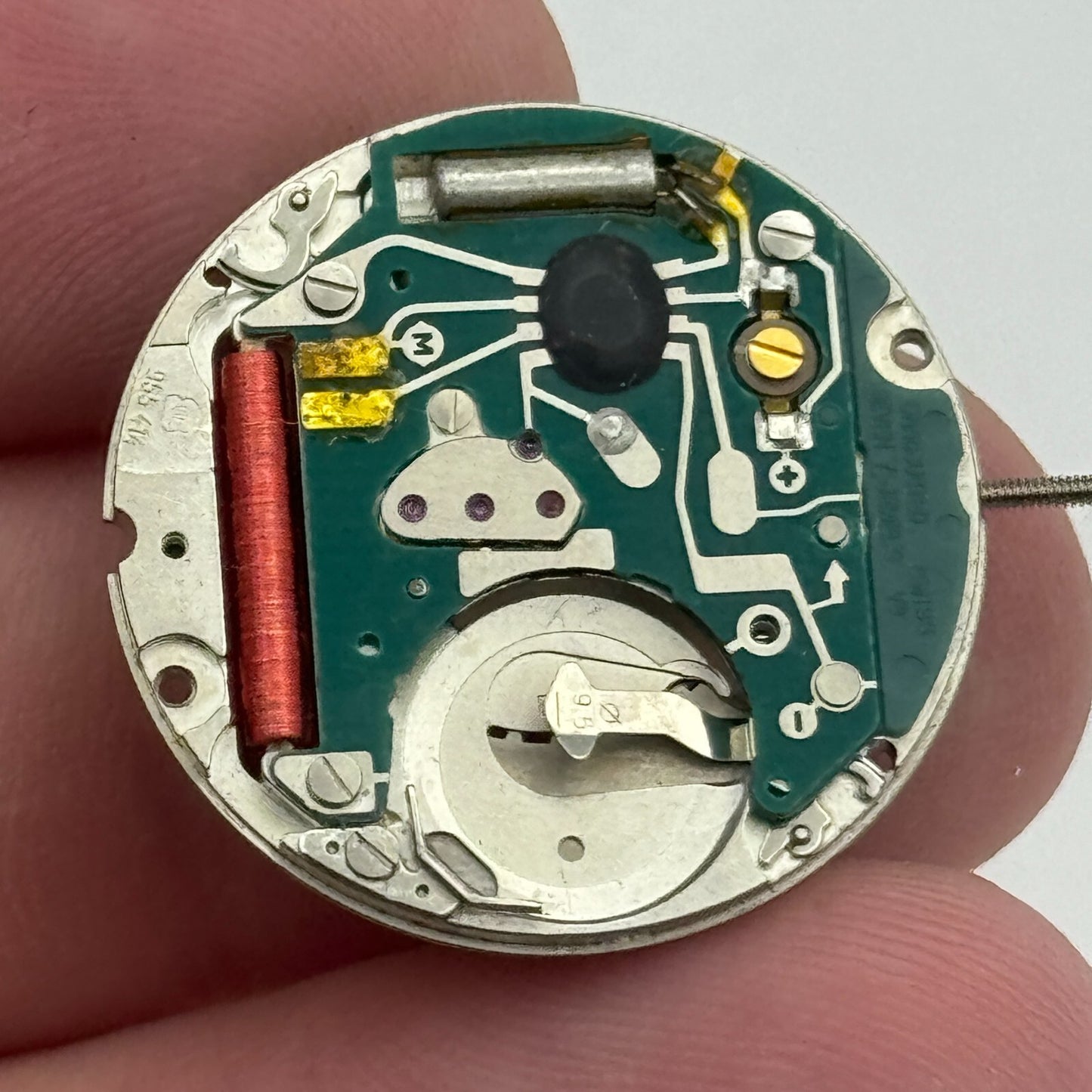 23.8mm ETA 955.414 Swiss 7 Jewels Quartz Watch Movement Vintage UNTESTED PARTS