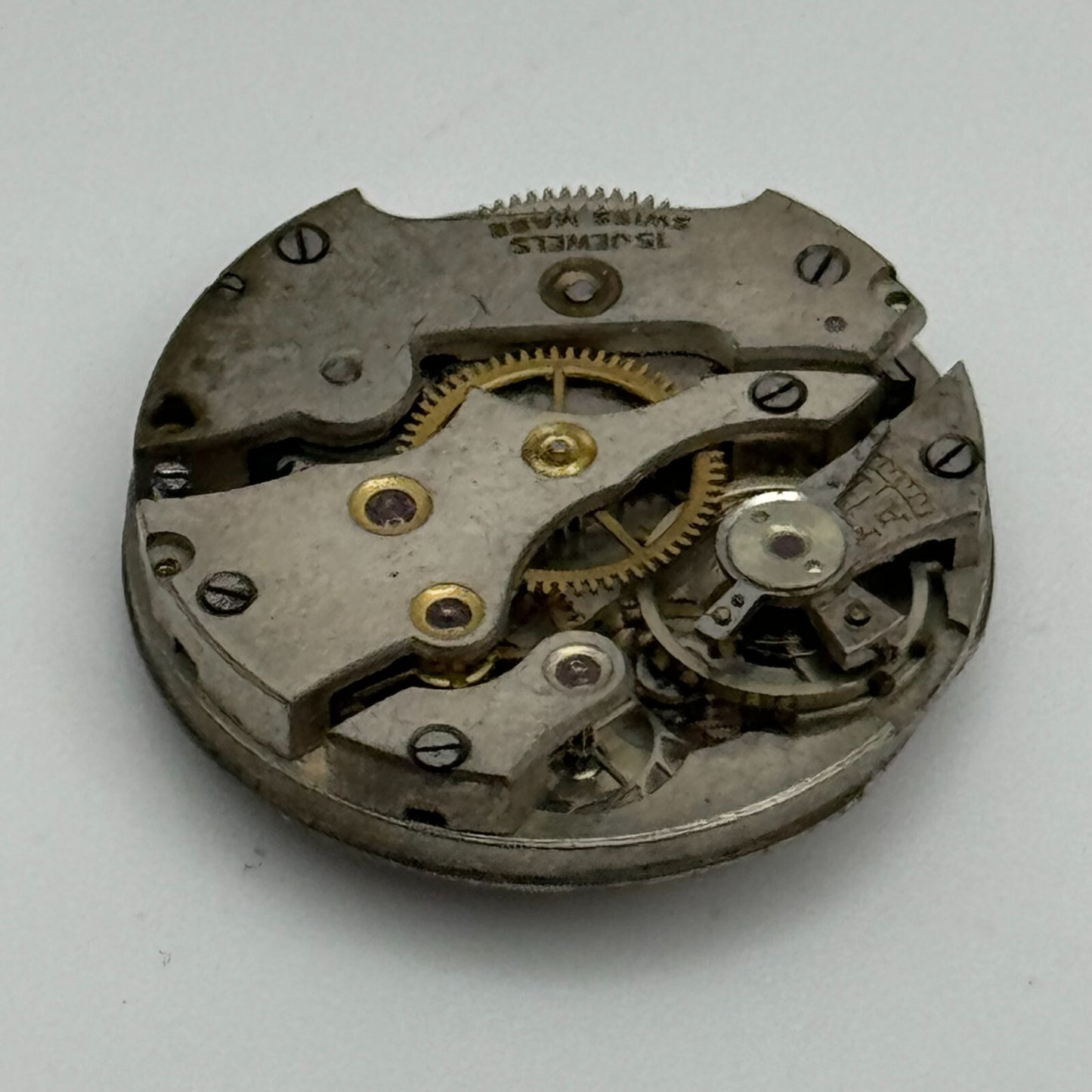 23.6mm High Grade MST Balance Ok Swiss Manual Wind 15 Jewel Watch Movement PARTS
