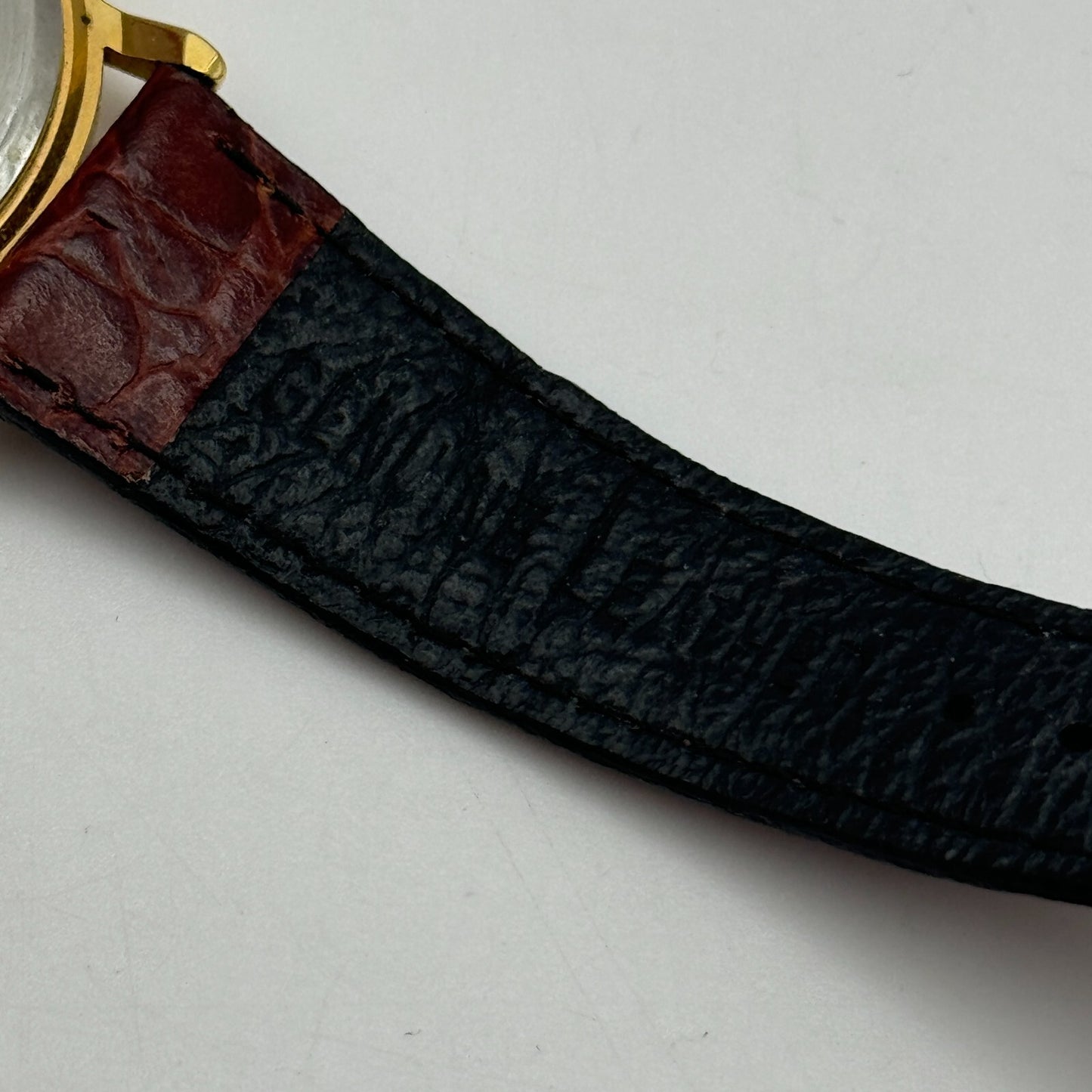 34mm Working Lorus V501-8B30 Vintage Quartz Watch Unisex New Battery 8.5 Inches