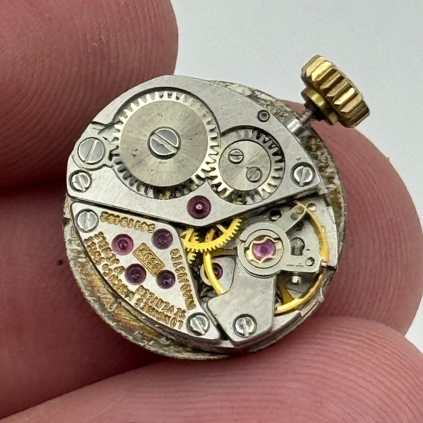 12.9mm Ladies Longines Cal 5602 Manual Wind Watch Movement Swiss Vintage PARTS