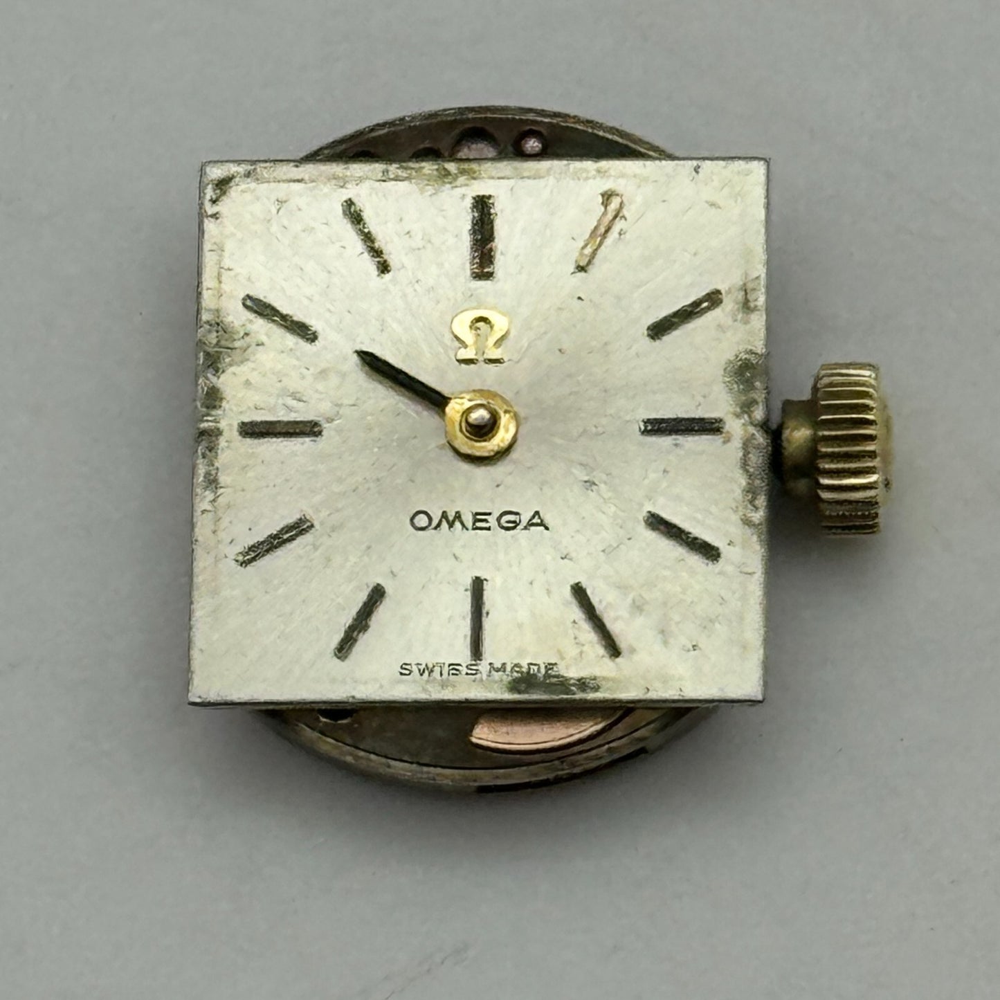 12.5mm Ladies Omega Cal 485 Manual Wind Watch Movement Swiss Vintage PARTS SPARE