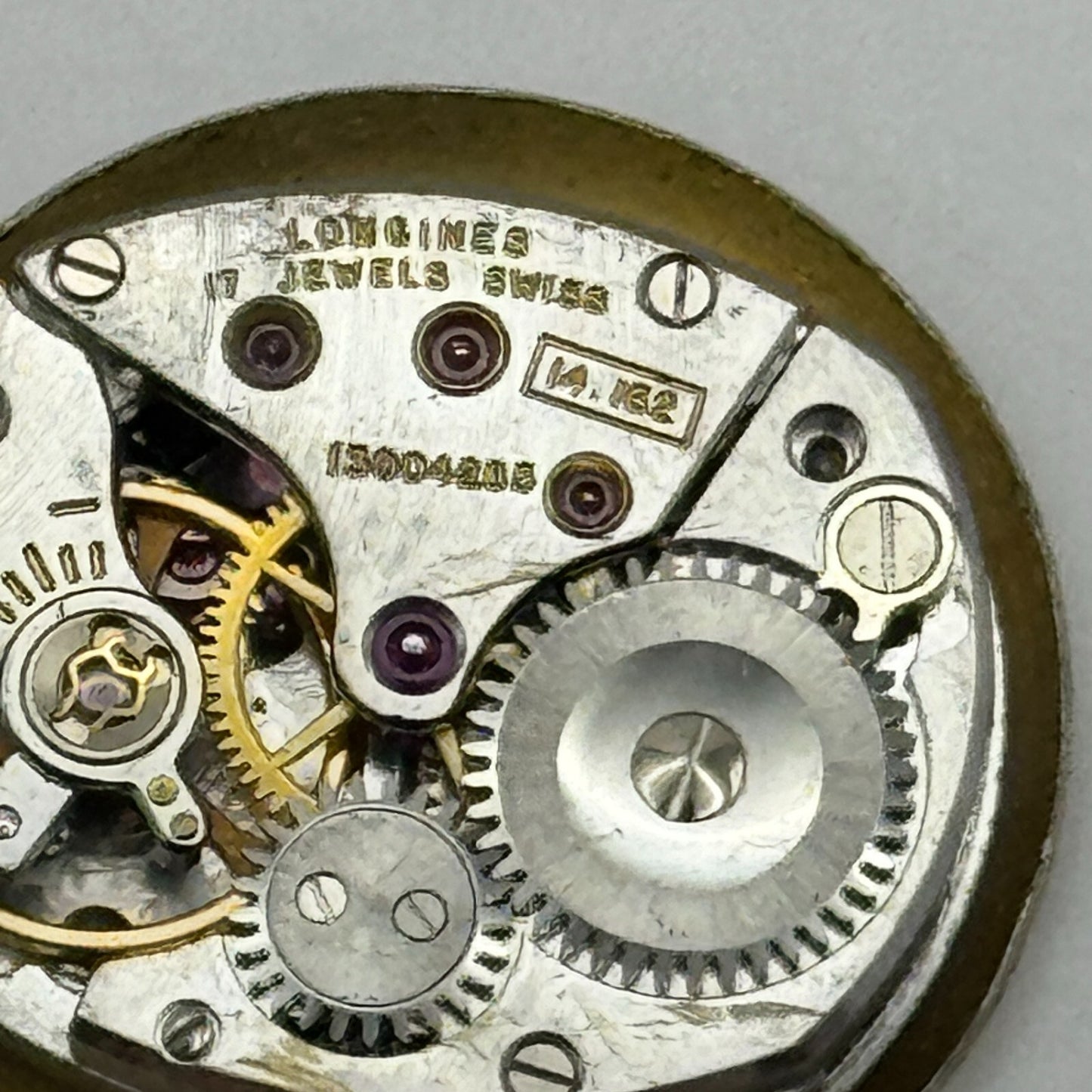 14.1mm Ladies Longines Cal 14.162 Manual Wind Watch Movement Swiss Vintage PARTS