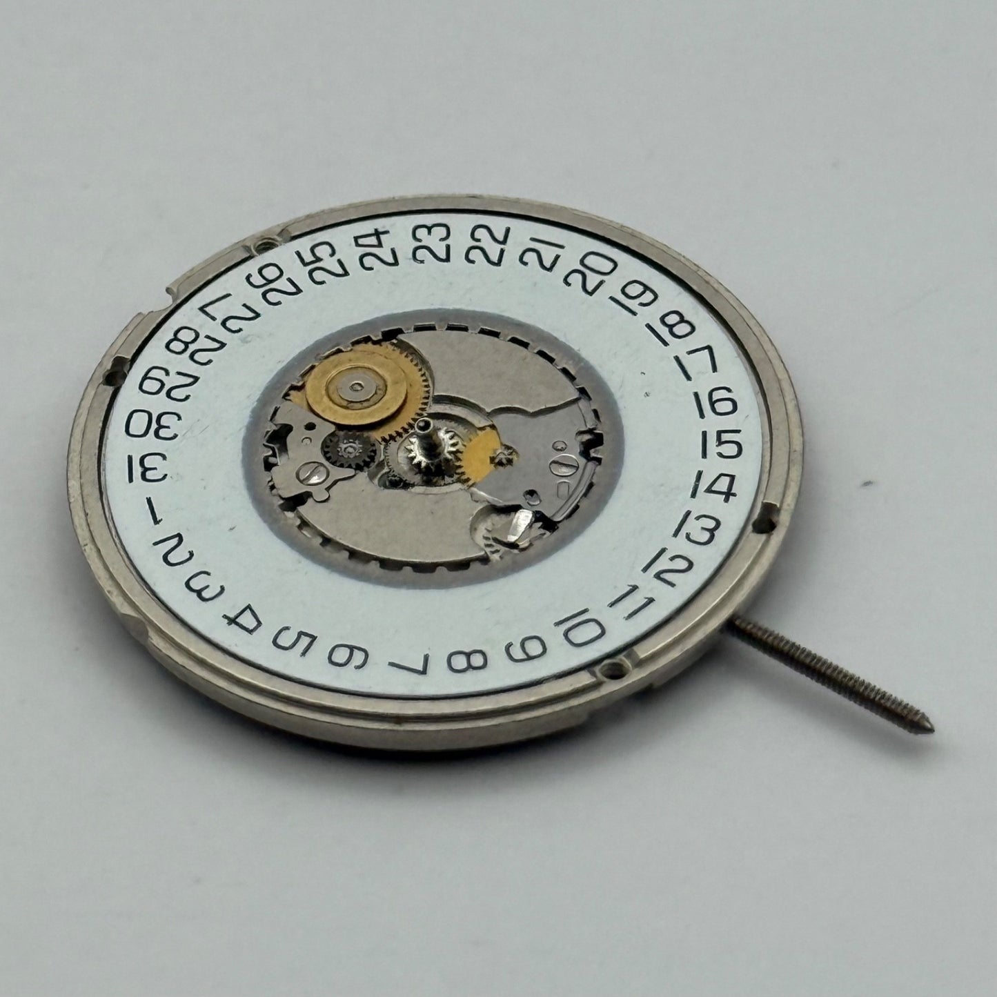 ETA 955.114 Watch Movement Quartz Vintage Swiss Date Ring Parts Repair 26.1mm