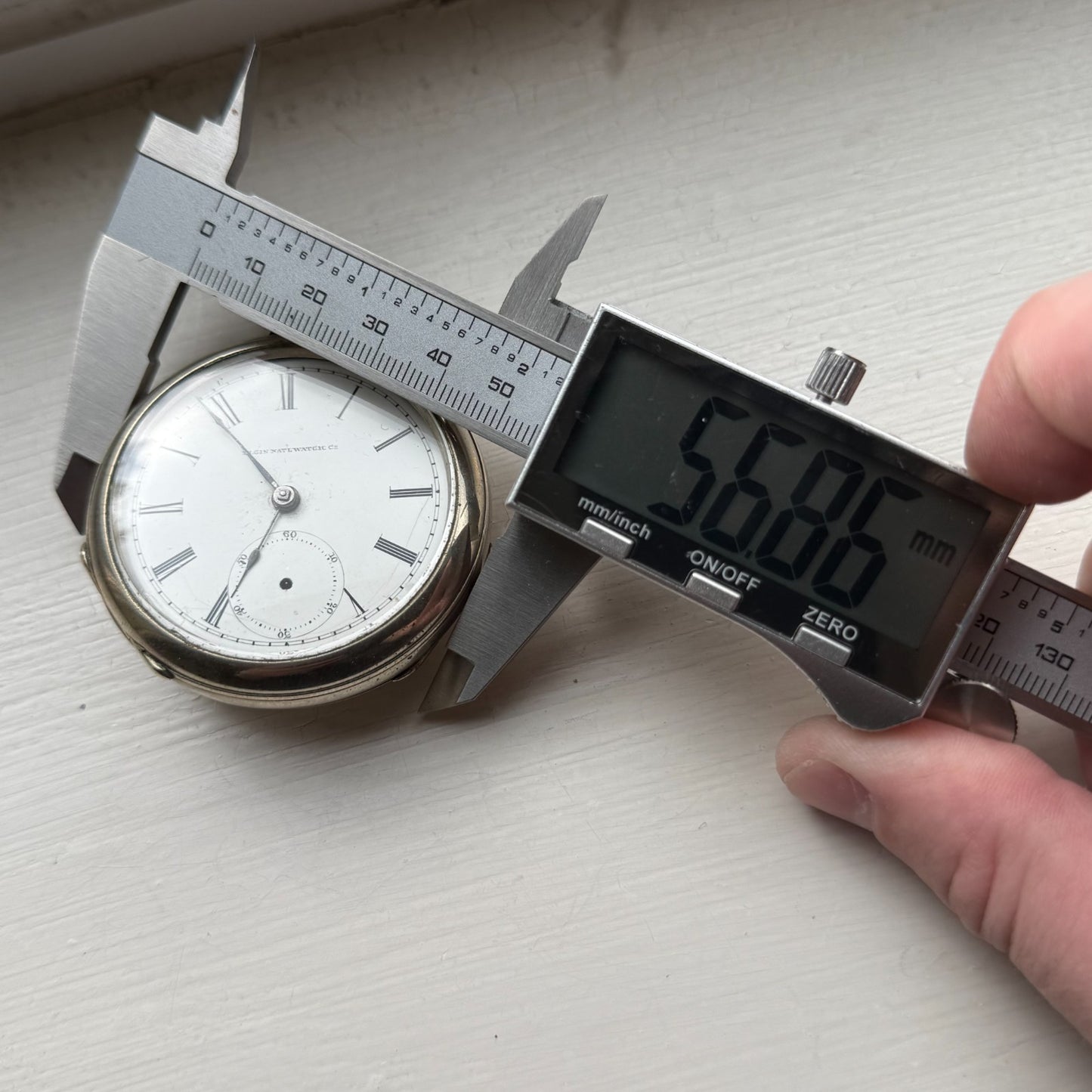 Elgin Grade 7 Pocket Watch Antique Illinois Sub Seconds Key Wound Parts American