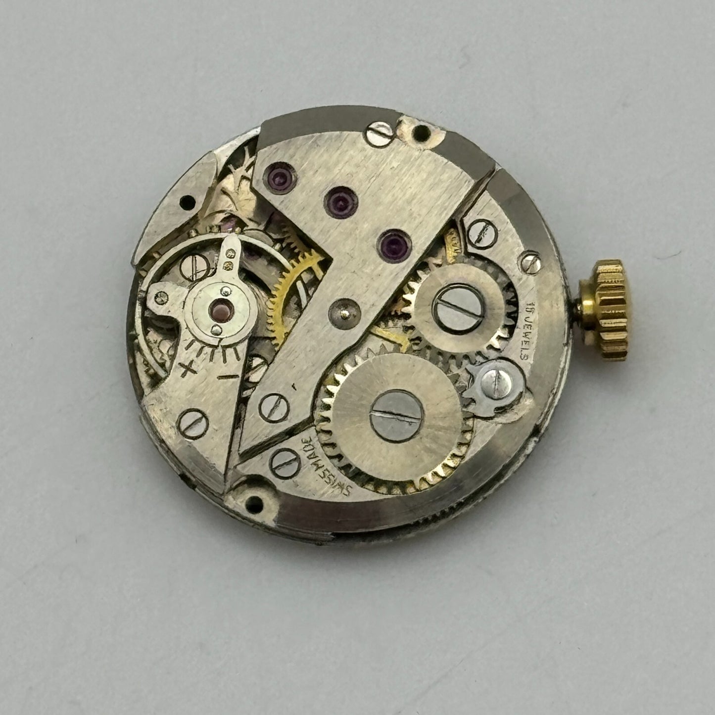 19.7mm Running Verity ETA 980 Sub Seconds Manual Wind Swiss Watch Movement PARTS