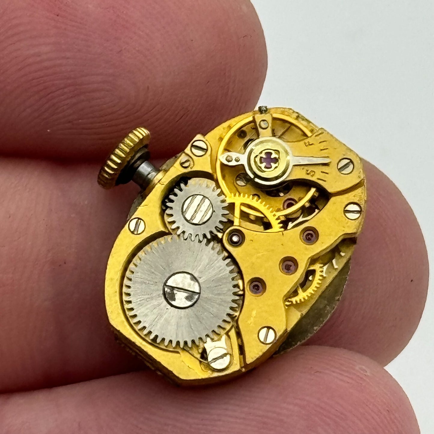 12.7mm Ladies Running Smiths Imperial Manual Wind Watch Movement Vintage PARTS
