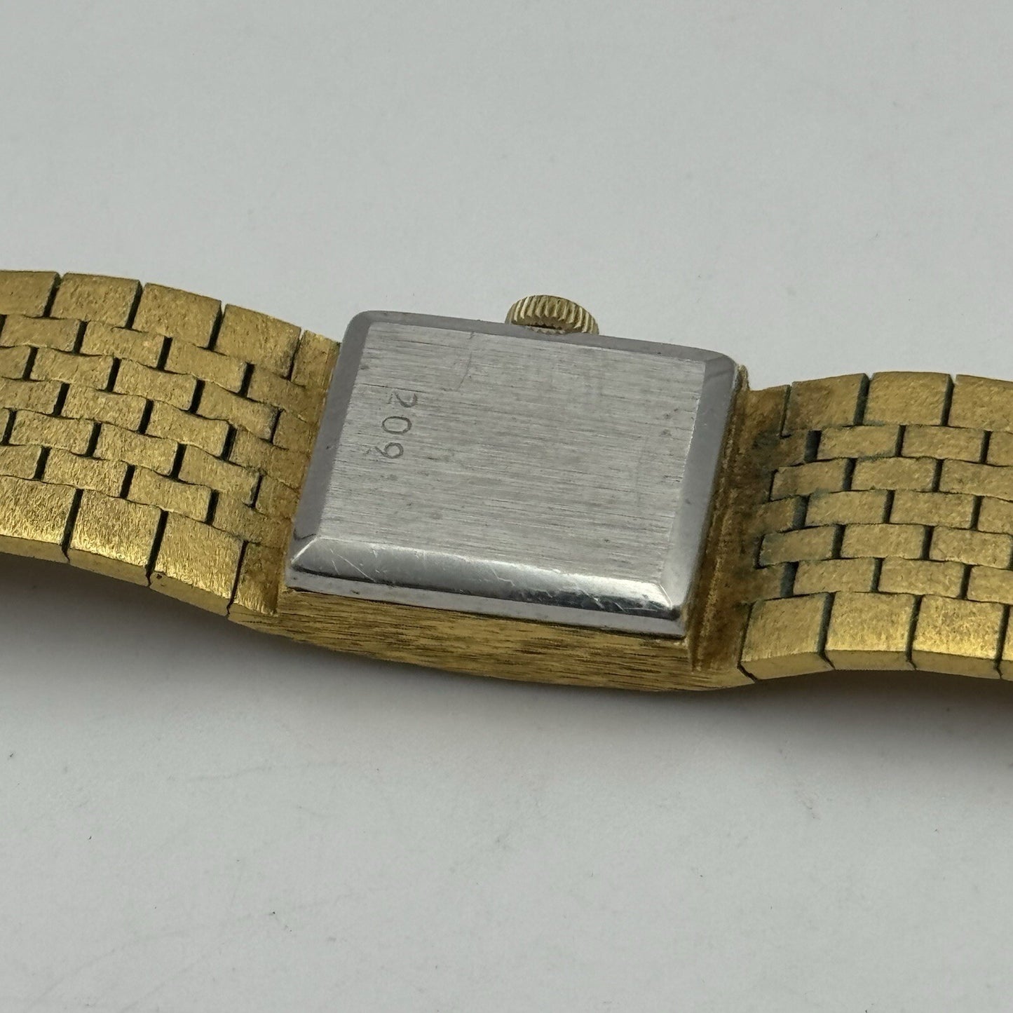 15mm Ladies Rotary Gold Plated Manual Wind Swiss Vintage Watch REQUIRES SERVICE