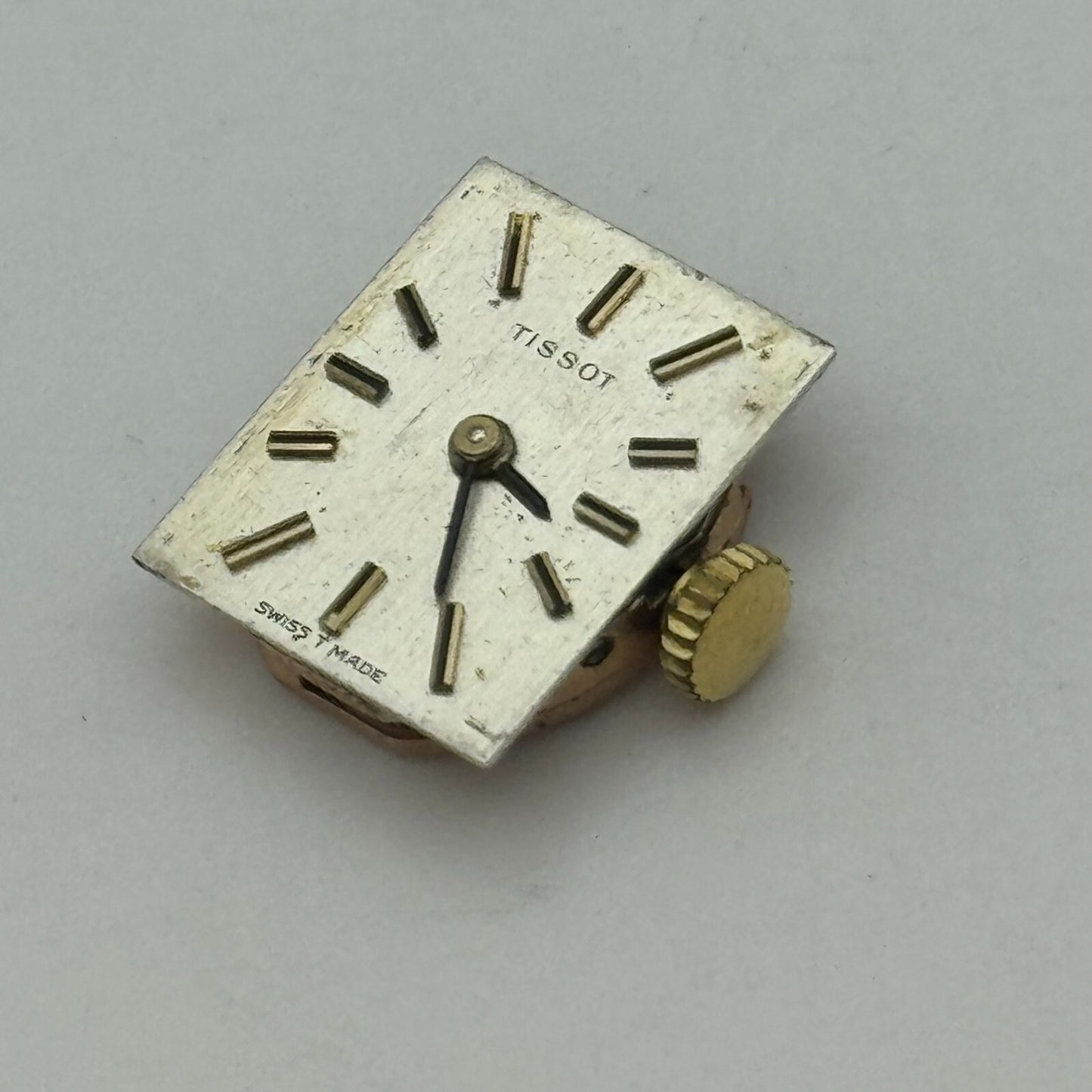 15.1mm Tissot 530-1 Balance Ok Swiss Manual Wind Watch Movement PARTS REPAIR