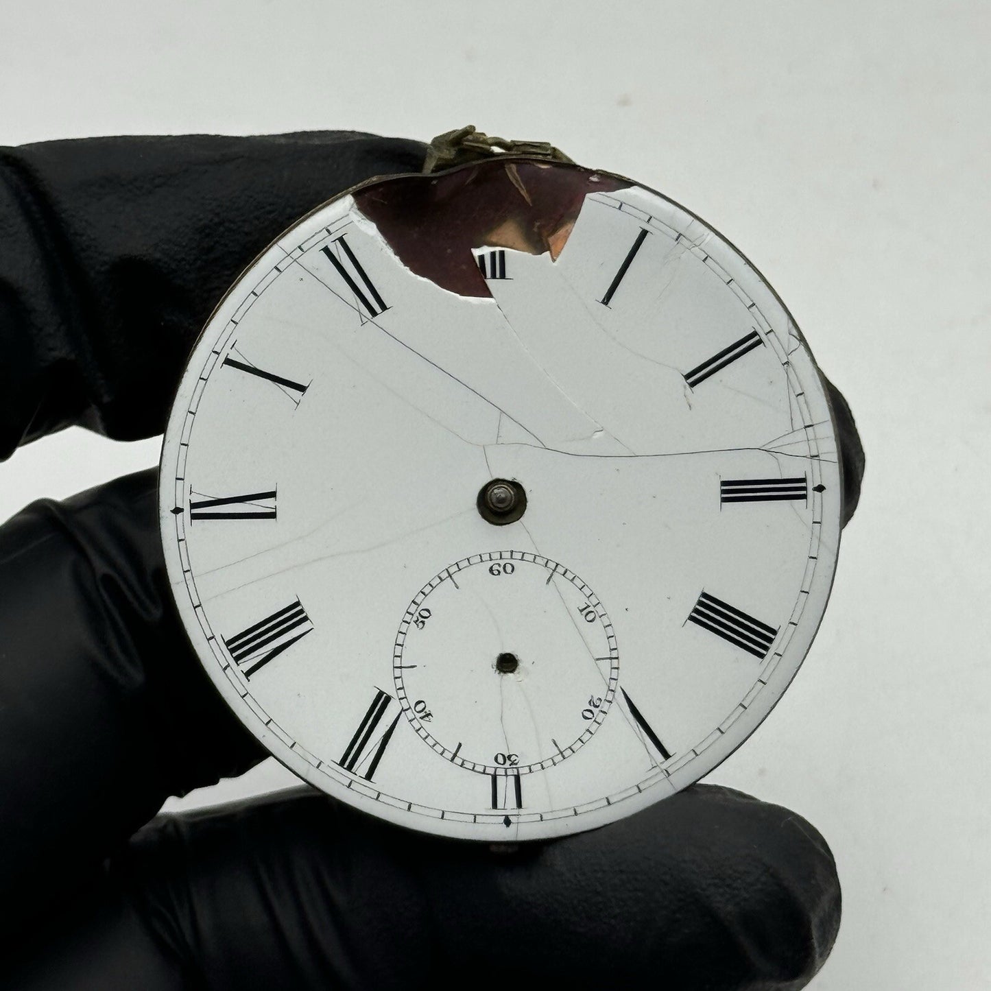 Robert Roskell Liverpool Cylinder Escapement Four Holes Pocket Watch Movement
