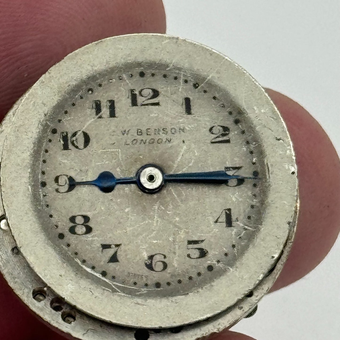 23.6mm J W Benson FHF 37 Manual Wind Watch Movement Swiss Vintage PARTS SPARES