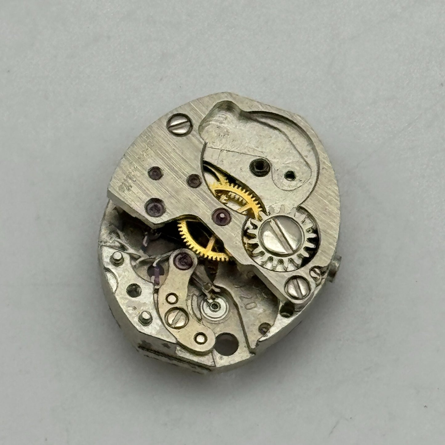 12.9mm Glashutte GUB 09-20 Ladies Manual Wind Watch Movement Vintage Swiss PARTS