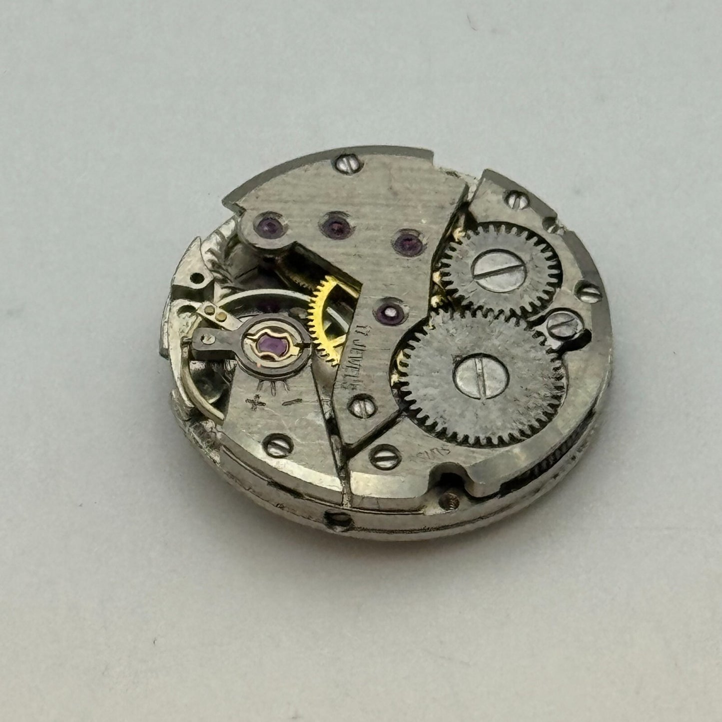 19.6mm Everite Unitas UT 6365N Balance Ok Manual Wind Watch Movement PART REPAIR