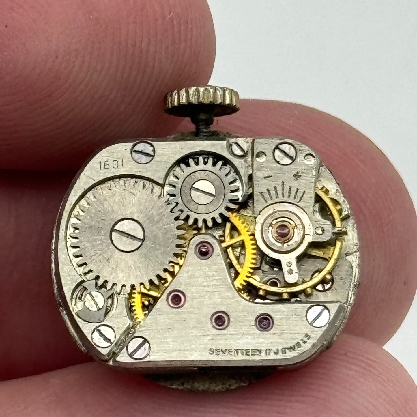13.5mm Ladies Running Sekonda Slava Cal 1601 Vintage Soviet Watch Movement PARTS