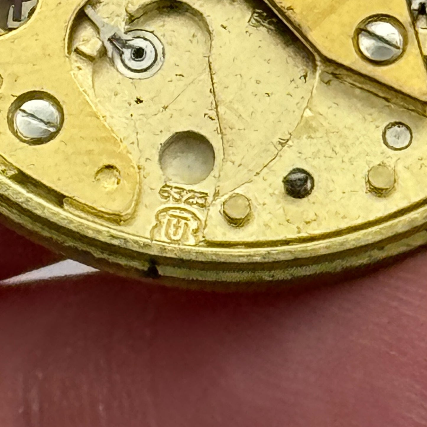 31.6mm Men's Garrard Unitas UT 6325 Manual Wind Swiss Watch Movement PARTS SPARE