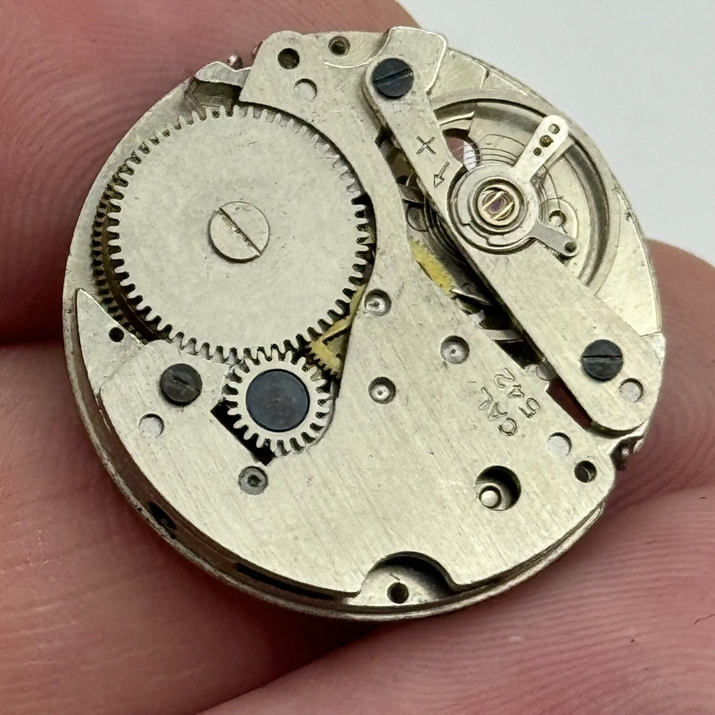 23.9mm Rare Smiths Cal 542 Manual Wind Watch Movement PARTS REPAIR SPARES