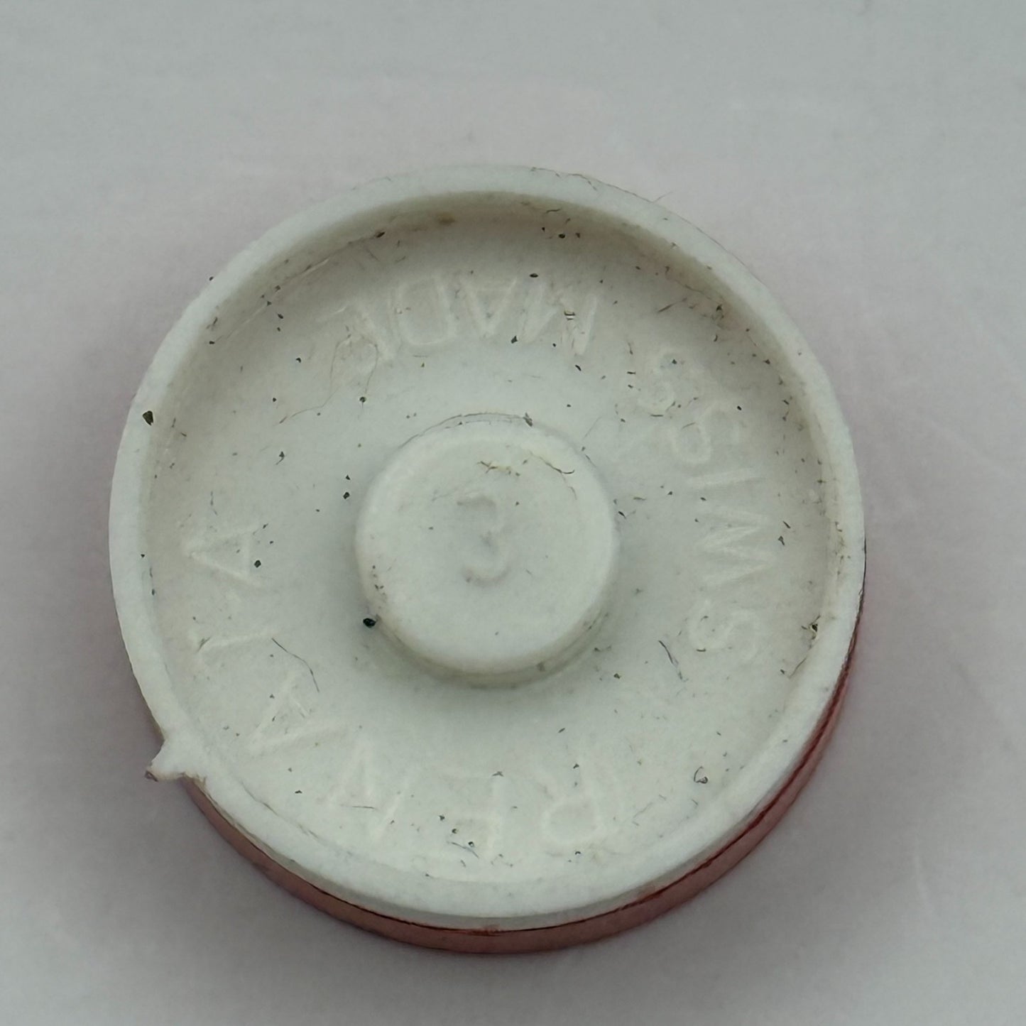 AS 984 Balance Wheel Complete And Spring 10 1/2''' 30 M Watch Movement Parts NOS