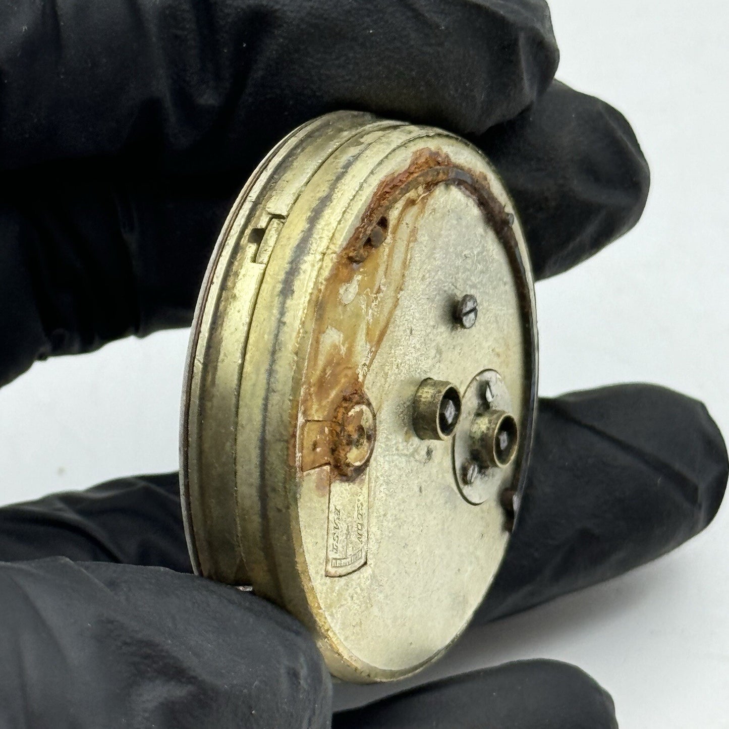 43mm Unidentified 1 x Military Hand Pocket Watch Movement Dial FOR PARTS Repair
