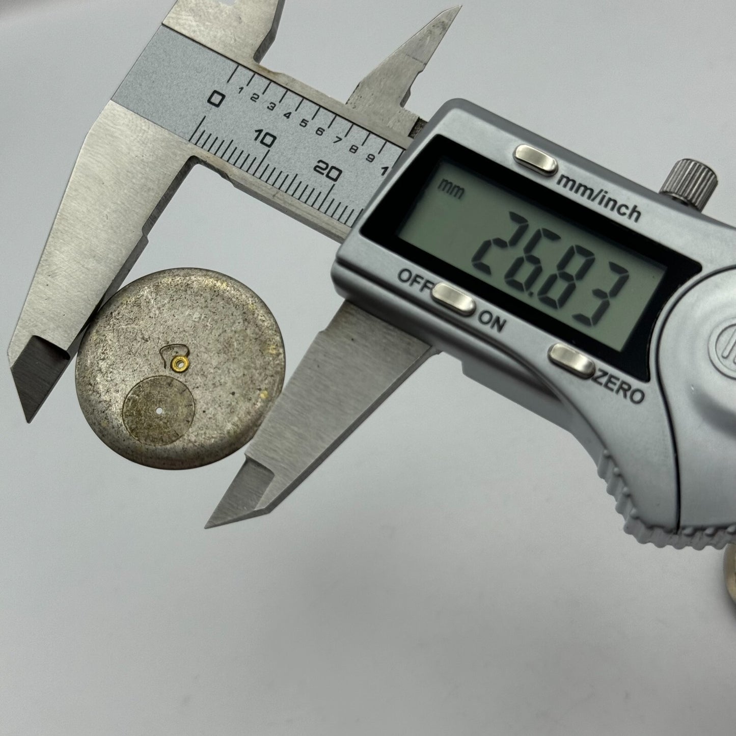 23.6mm Ebel Fab Suisse Cal 118 Manual Wind Swiss Watch Movement Vintage PARTS