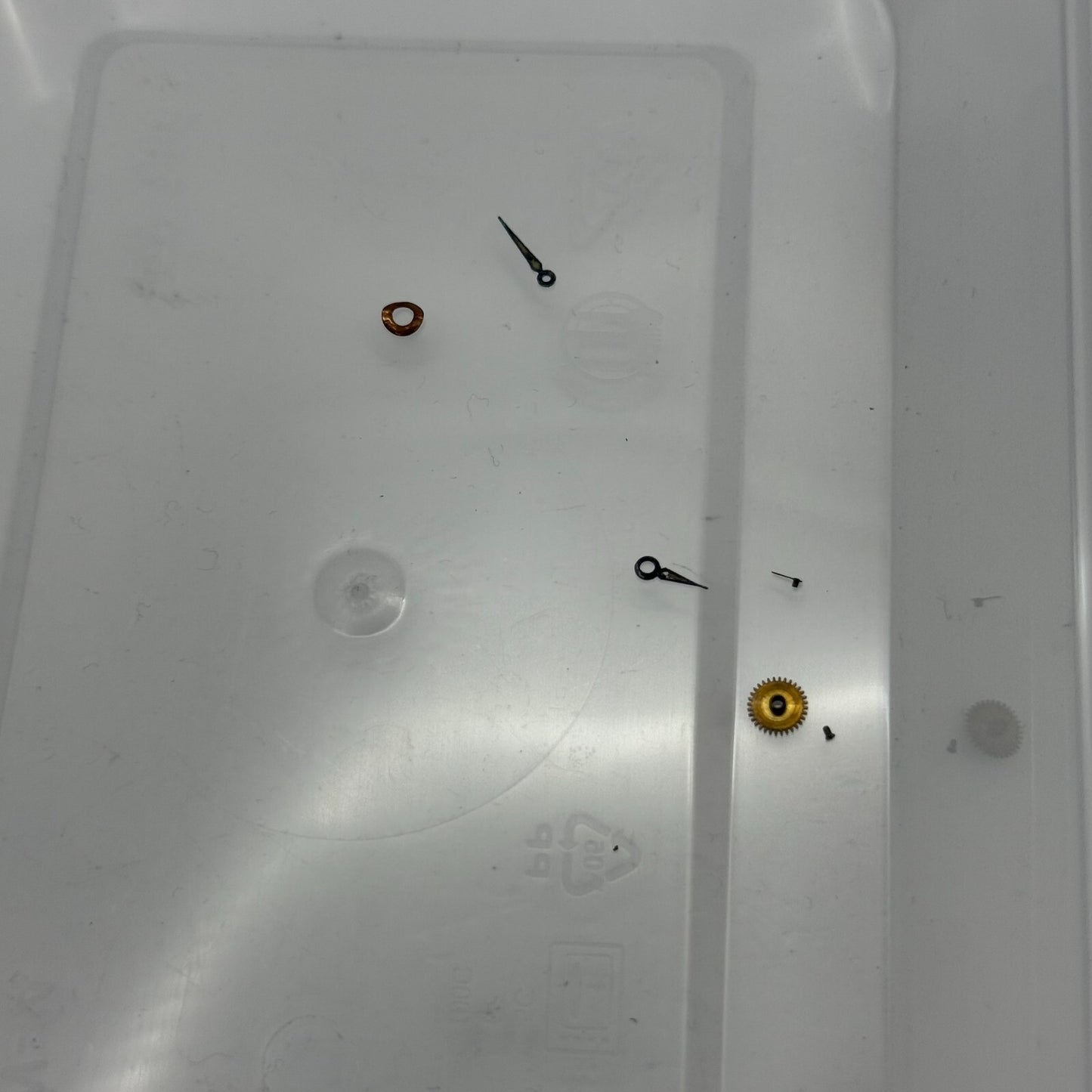 23.6mm Vintage Unidentified Cal 75 Swiss Manual Wind Watch Movement PARTS REPAIR