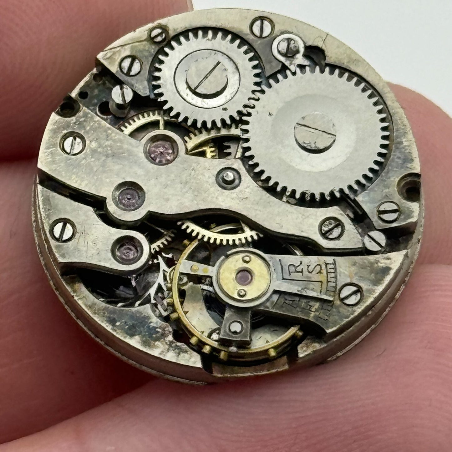 23.6mm Balance Ok FHF Patent 51482 Manual Wind Watch Movement Swiss Made PARTS