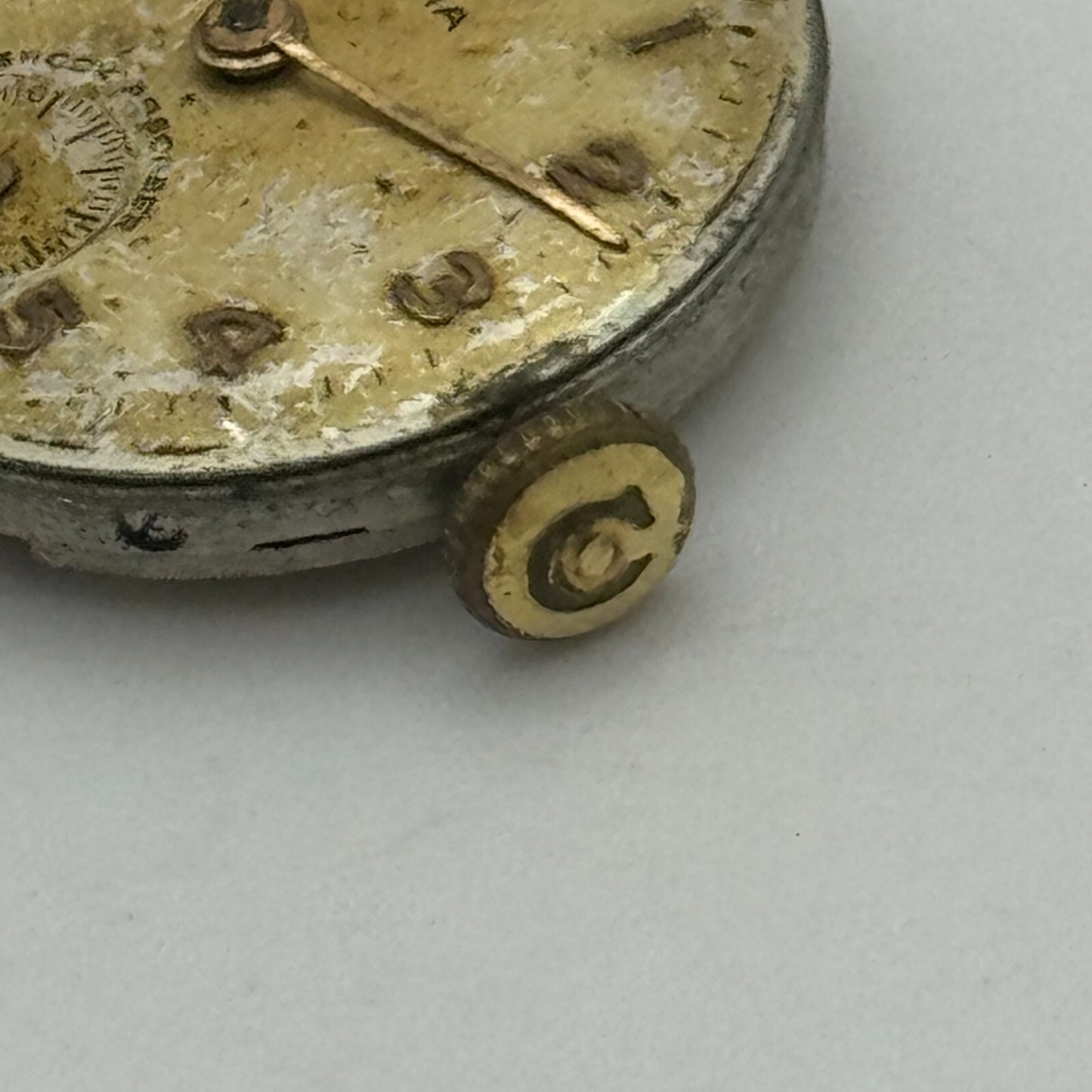 19.7mm Cyma R.424 Sub Seconds Manual Wind Watch Movement Swiss Vintage PARTS