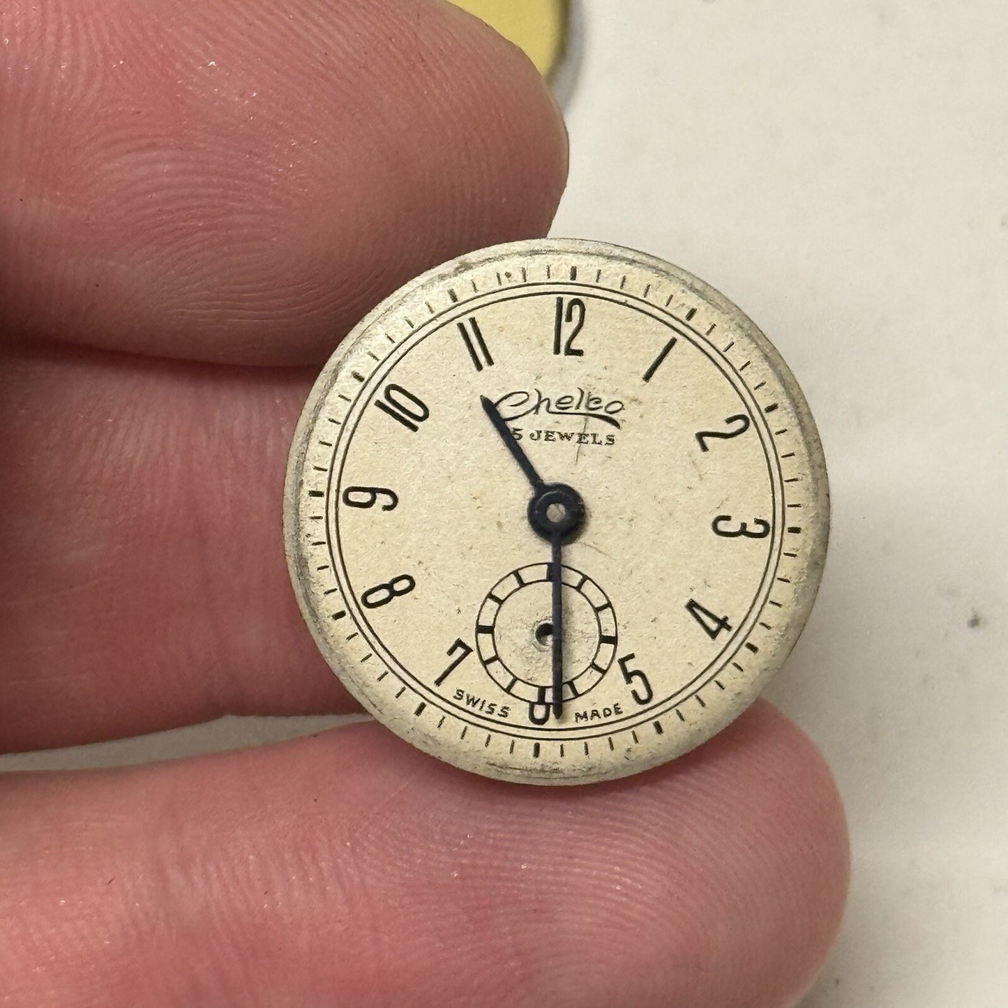 23mm Ladies Manual Wind Chelco EB 1226 Movement Watch NON WORKING