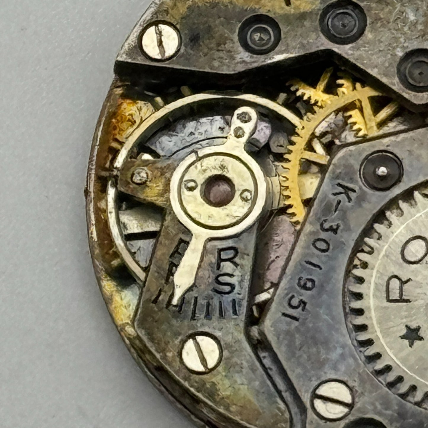 23.6mm Rone Seven 1046 FHF 70 Balance Ok Swiss Watch Movement PARTS SPARES