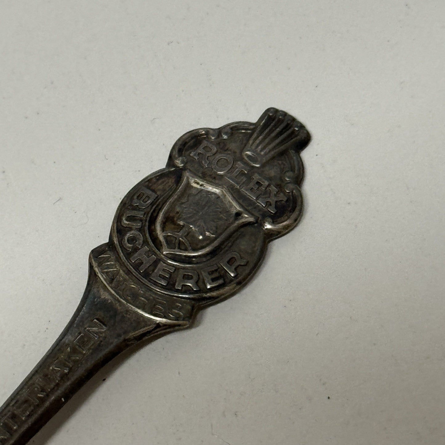 Vintage Rolex Bucherer Watches Switzerland Spoon Collectible Cutlery