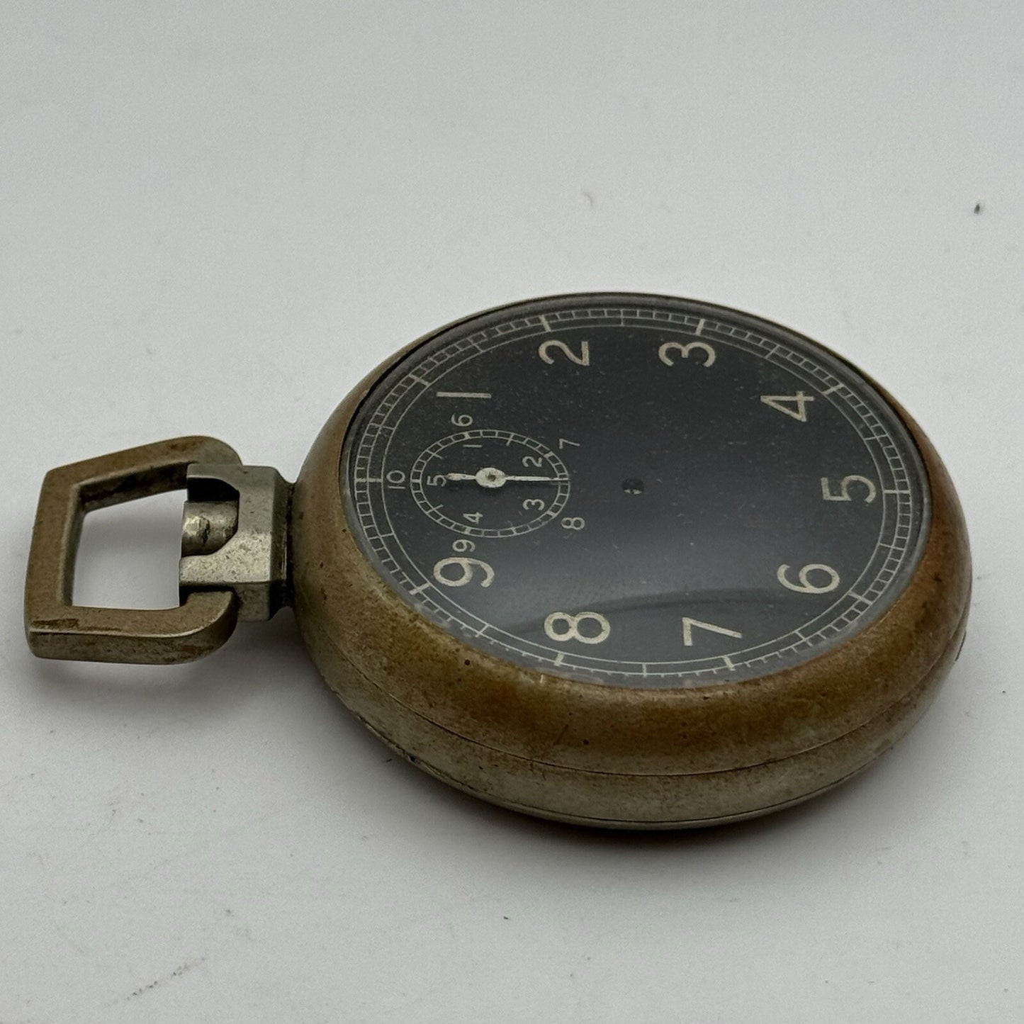 49mm 1940s Elgin USA Grade 582 Model 21 Star Case Co Stop Watch TO RESTORE