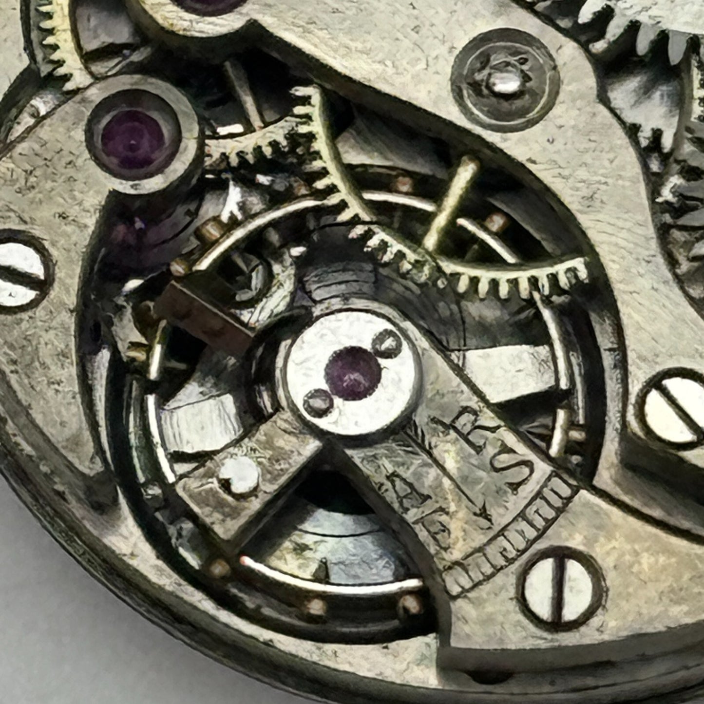 22.7mm Unidentified Swiss Trench Watch Movement Vintage Manual Wind PARTS SPARES