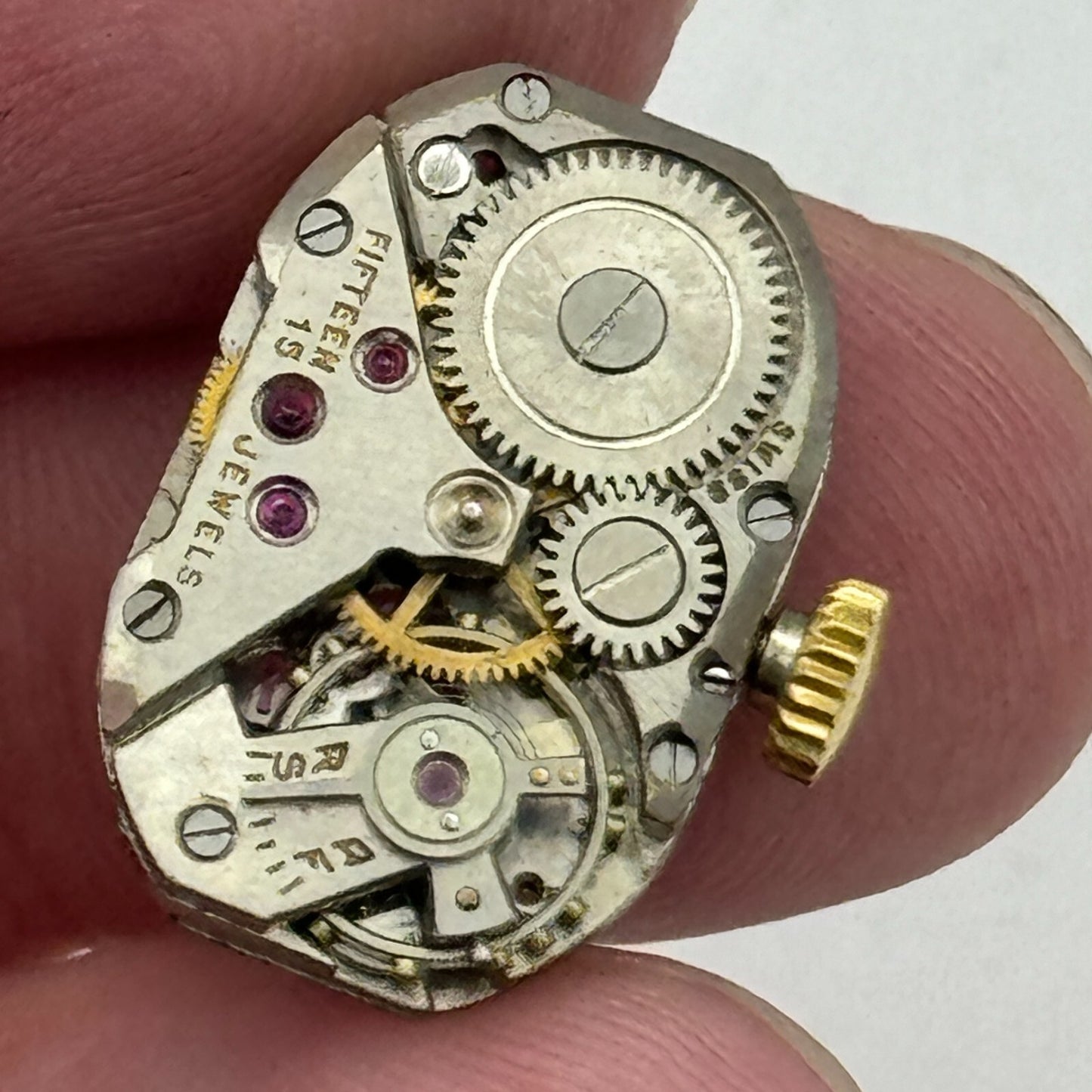 12.8mm Ladies AS 1051 A Schild Manual Wind Watch Movement Swiss Vintage PARTS