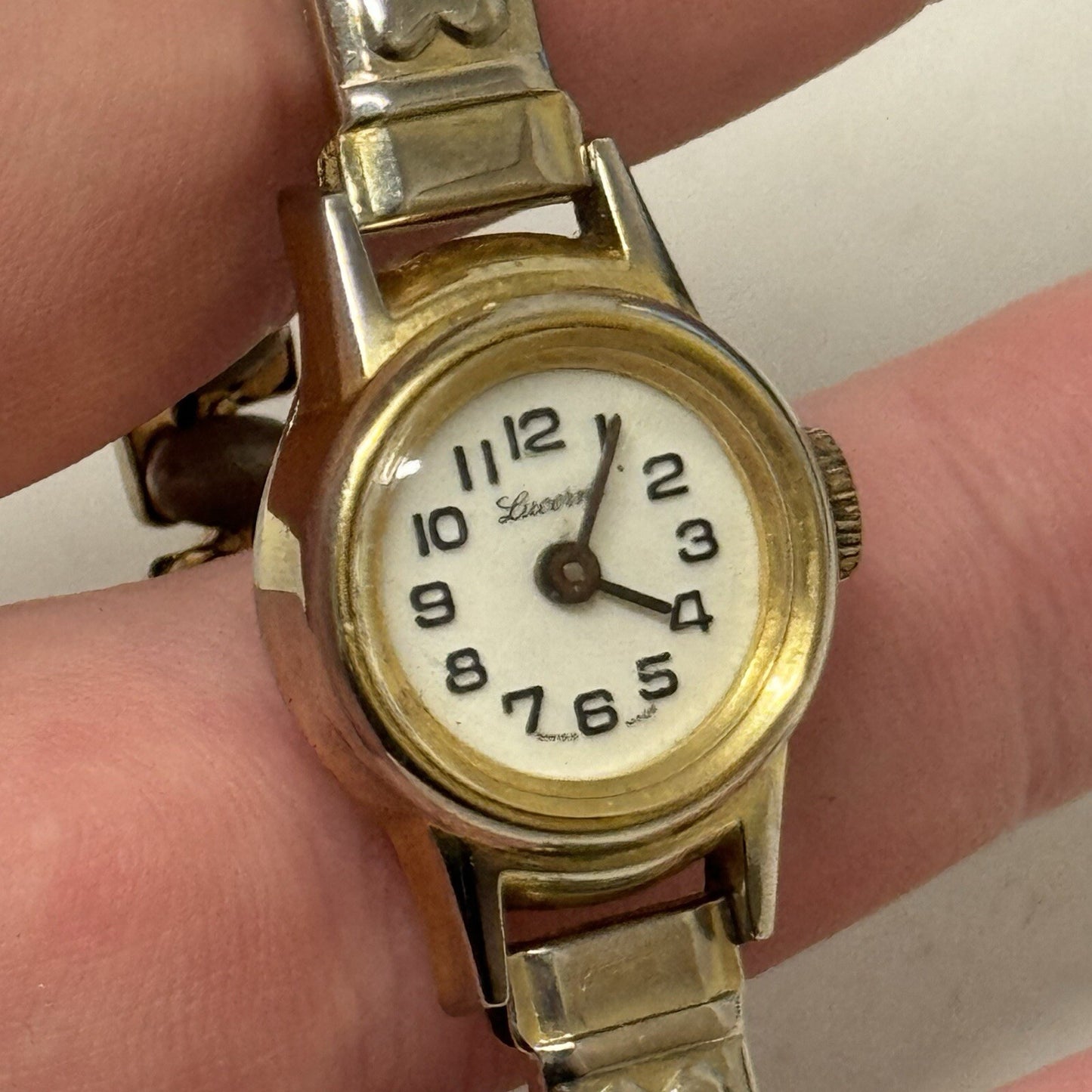 17mm Vintage Ladies Lucerne Cal 5601 Manual Cocktail Heart Watch NON WORKING