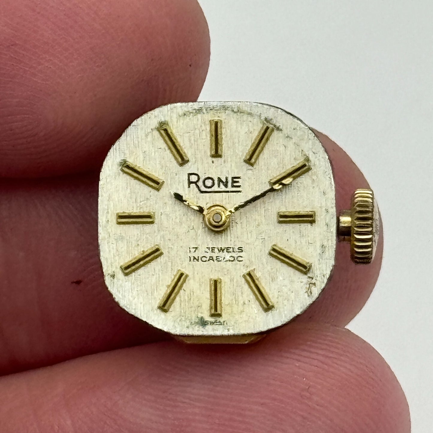 13mm Ladies Rone AS 1977-2 A Schild Balance Ok Vintage Watch Movement PARTS