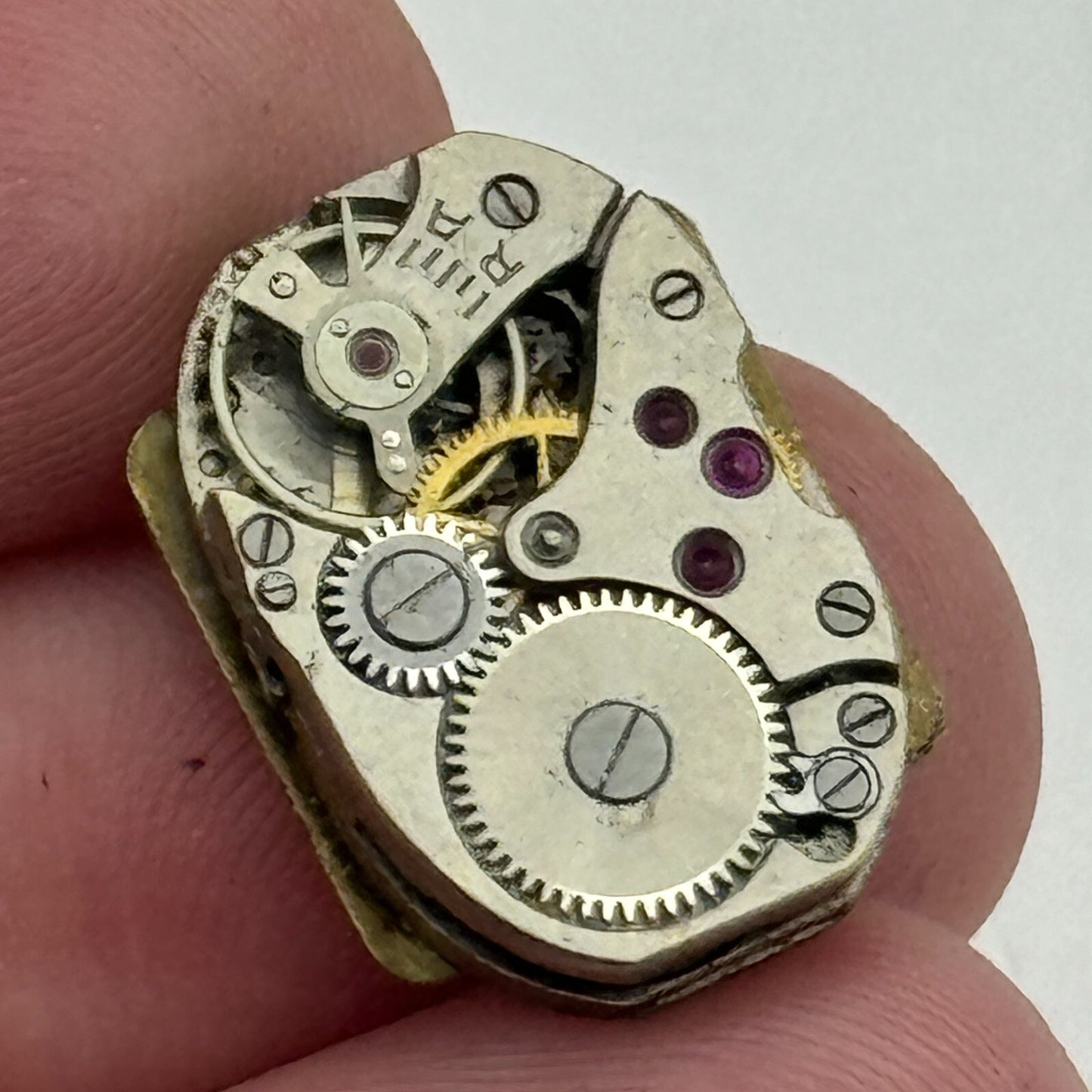 12.9mm Ladies ETA 761 Mystery Dial Manual Wind Watch Movement Swiss Vintage PART