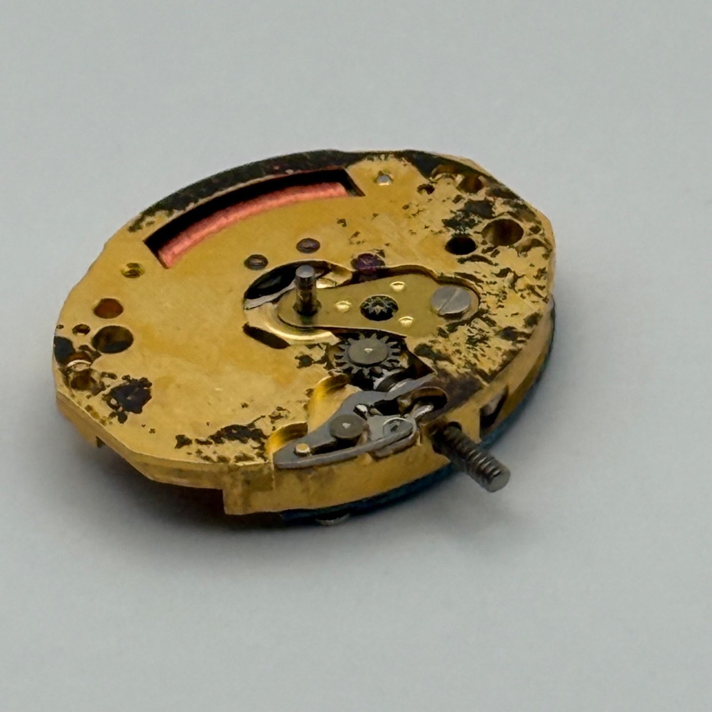 ETA 978.002 Quartz Watch Movement Incomplete Swiss Ladies Vintage Parts Repair