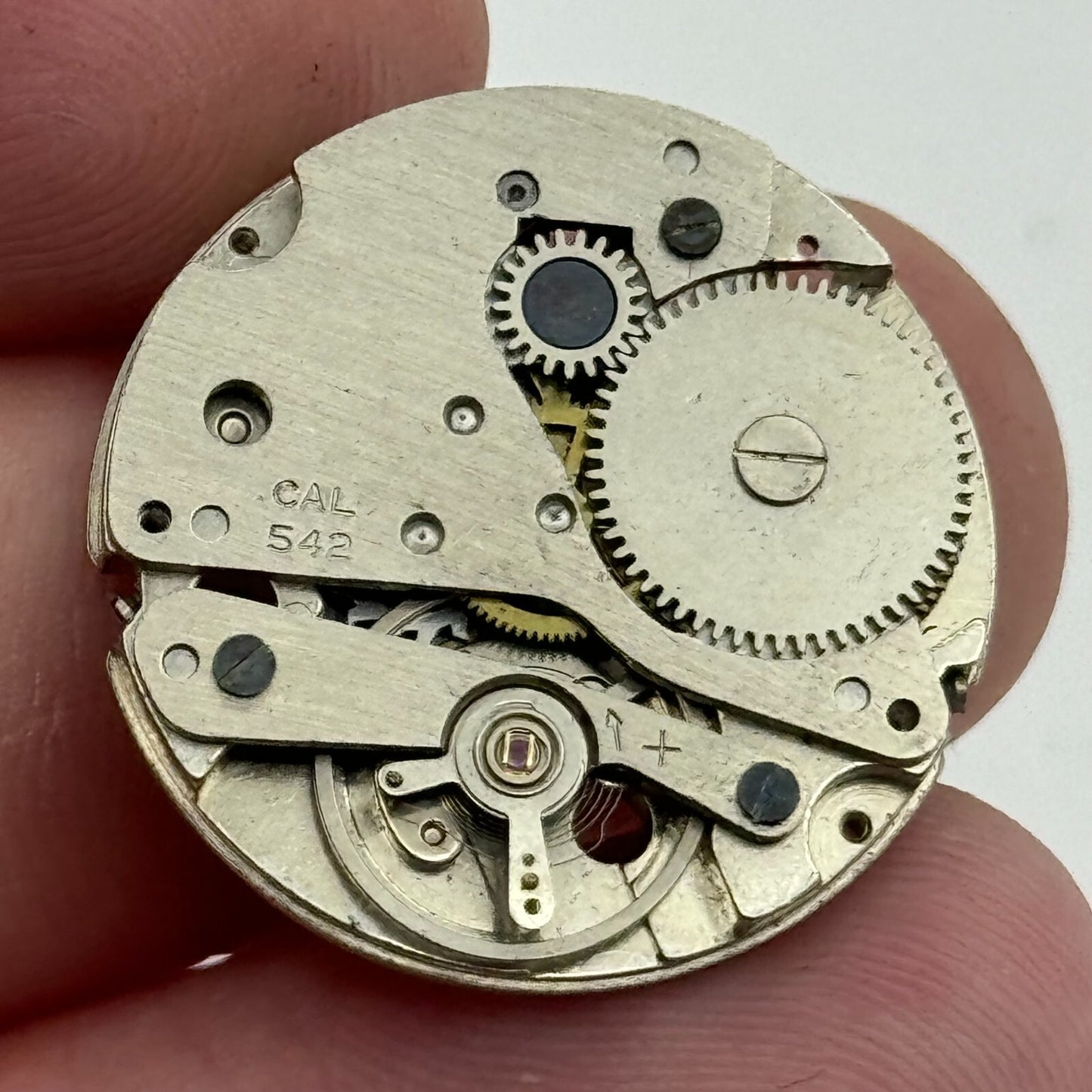 23.9mm Rare Smiths Cal 542 Manual Wind Watch Movement PARTS REPAIR SPARES