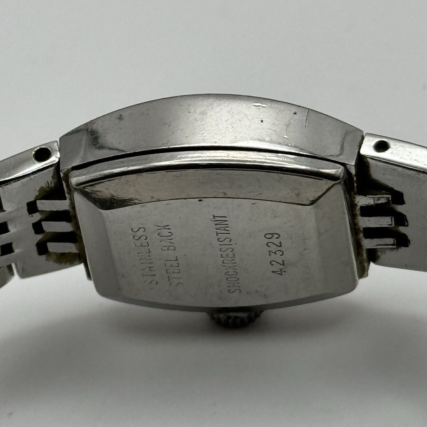 18mm Manual Wind Josmar Silver Tone Ladies Dress Watch Service Non Working