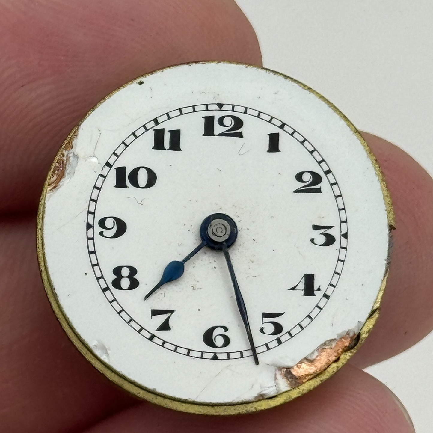 23.7mm 15 Jewels Swiss Trench Watch Movement Vintage Manual Wind PARTS SPARES