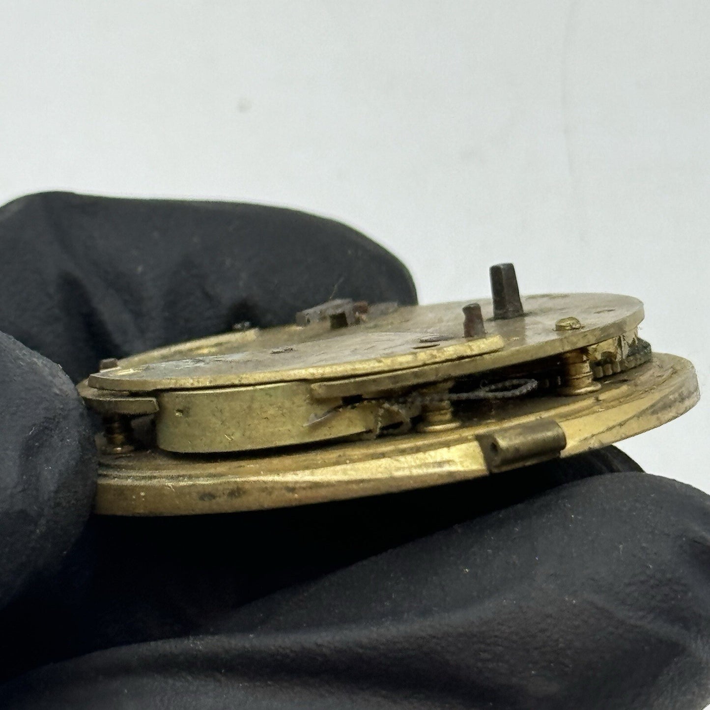 41.2mm Barton & Deacon Chain Present Fusee Pocket Watch Movement FOR PARTS