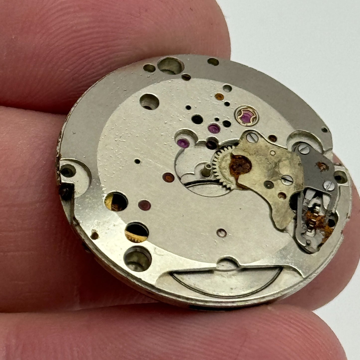 25.9mm Men’s Vertex Revue MSR T43 Manual Wind Watch Movement Swiss Vintage PARTS