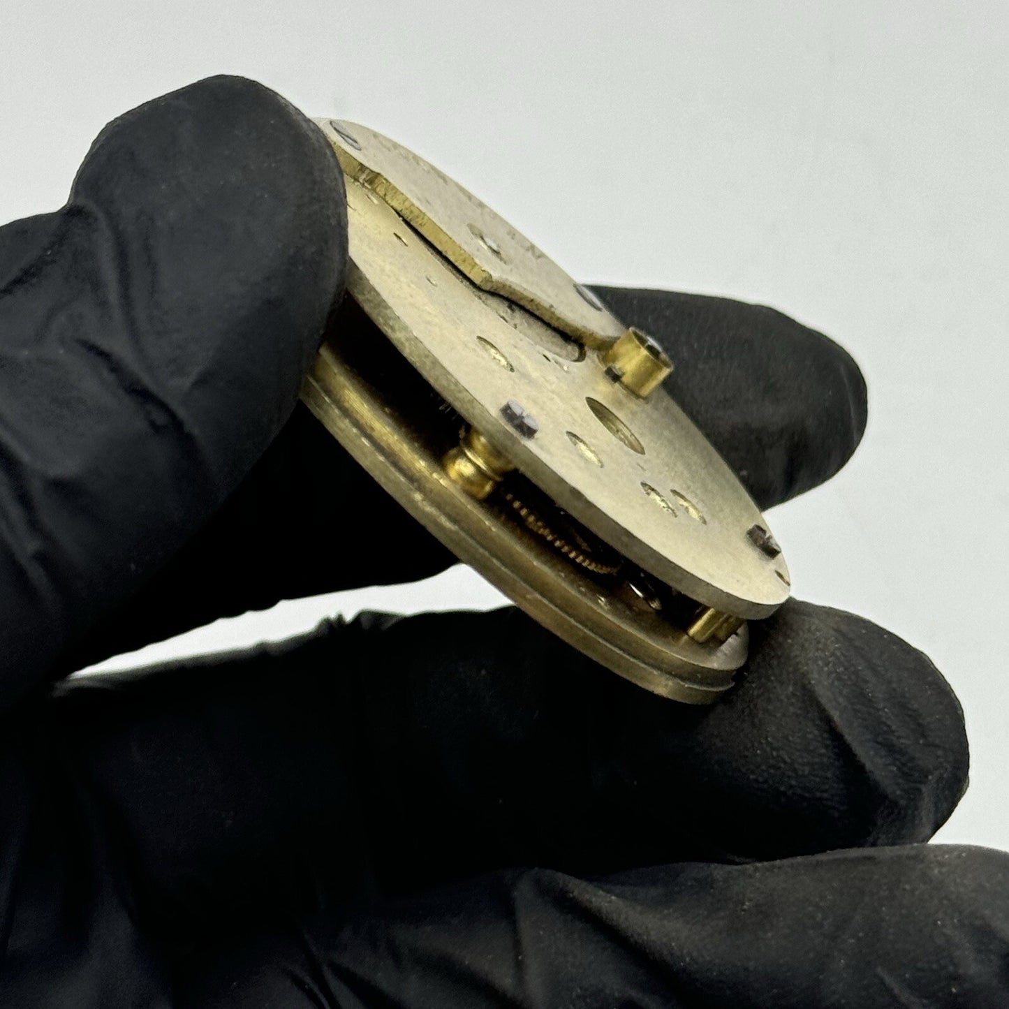 45.6mm Unidentified Partial Pocket Watch Movement FOR PARTS Repair Project
