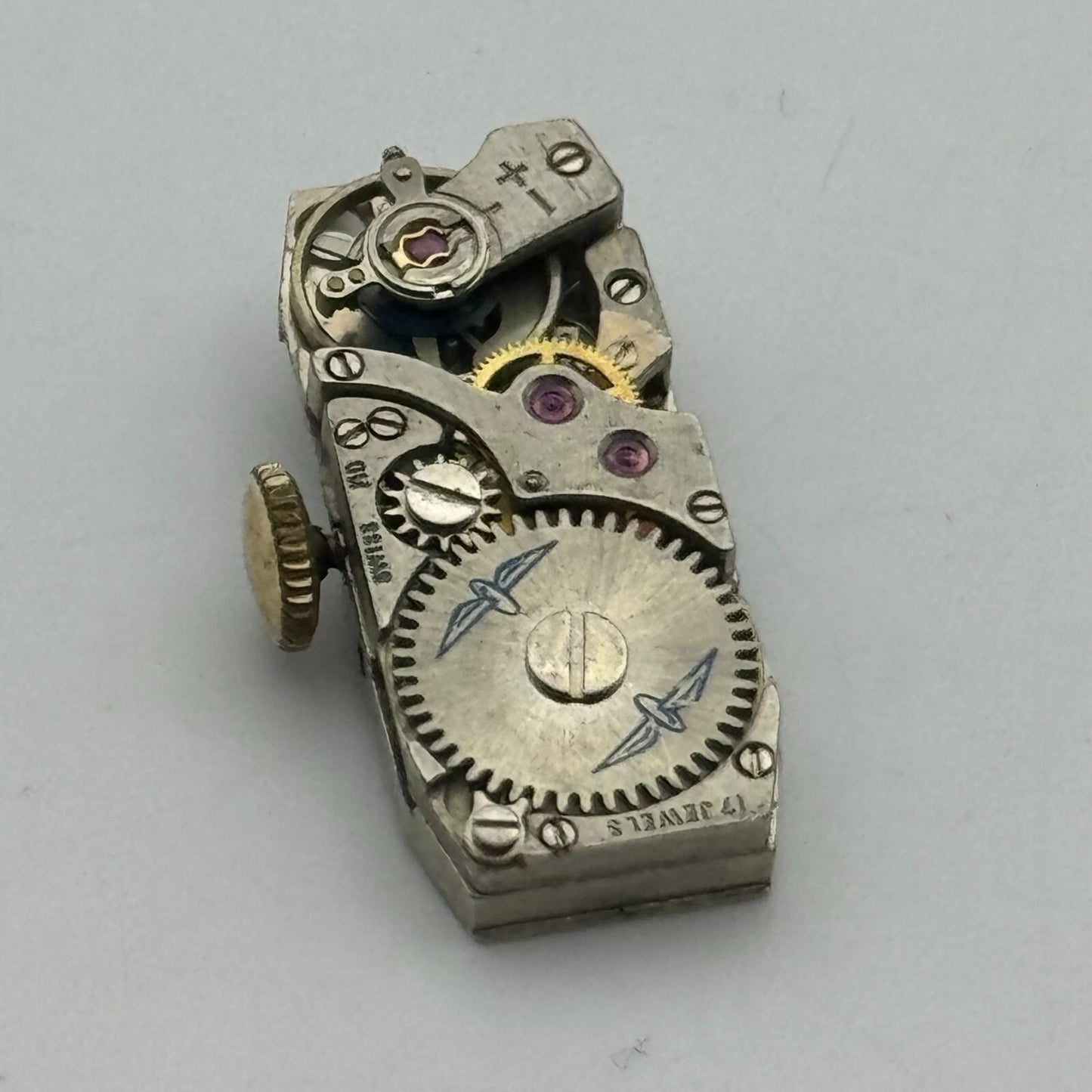 9mm Ladies Rotary FHF 59-21 Manual Wind 17 Jewels Swiss Watch Movement PARTS