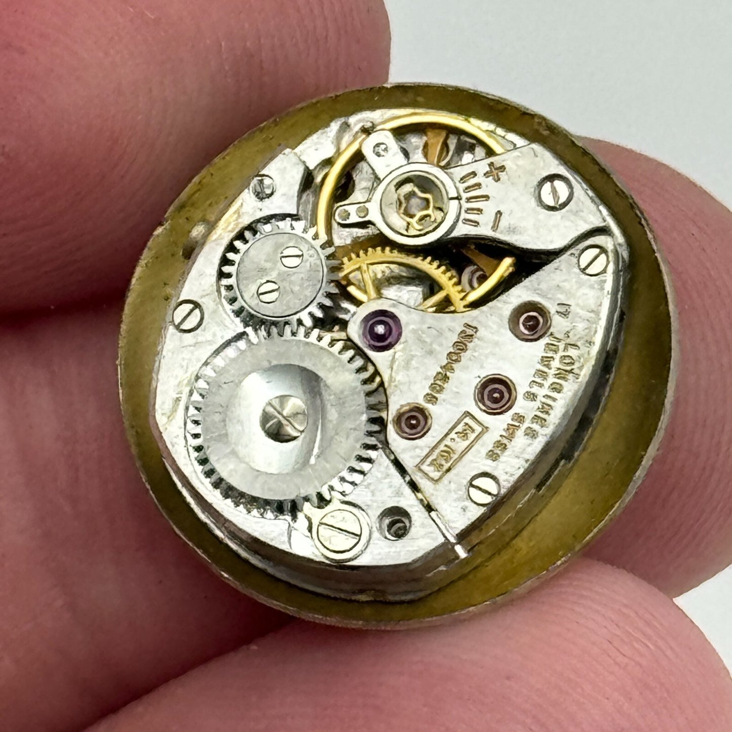 14.1mm Ladies Longines Cal 14.162 Manual Wind Watch Movement Swiss Vintage PARTS